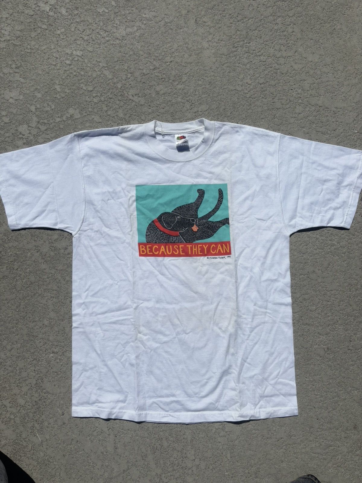 Vintage Raunchy Dog Tee Size US XL / EU 56 / 4 - 1 Preview