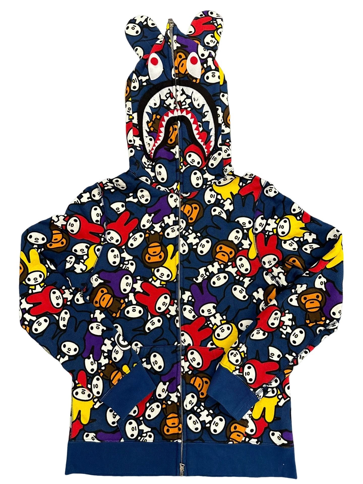 Bape A Bathing Ape x My Melody Shark Hoodie Size XS Size US XS / EU 42 / 0 - 1 Thumbnail
