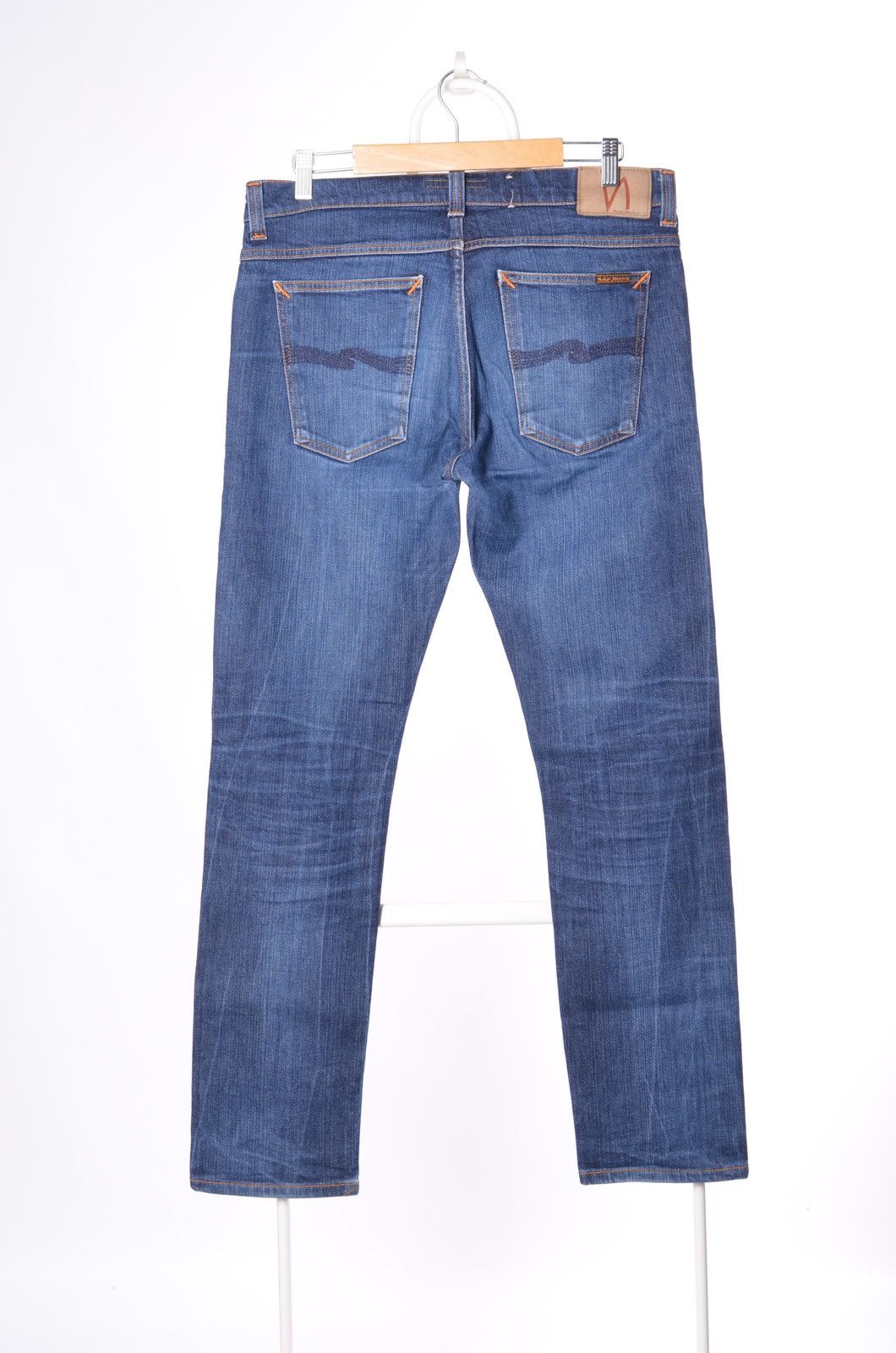 Nudie Jeans Nudie Jeans Tilted Tor Pure navy fits w32 denim jeans Size US 34 / EU 50 - 2 Thumbnail