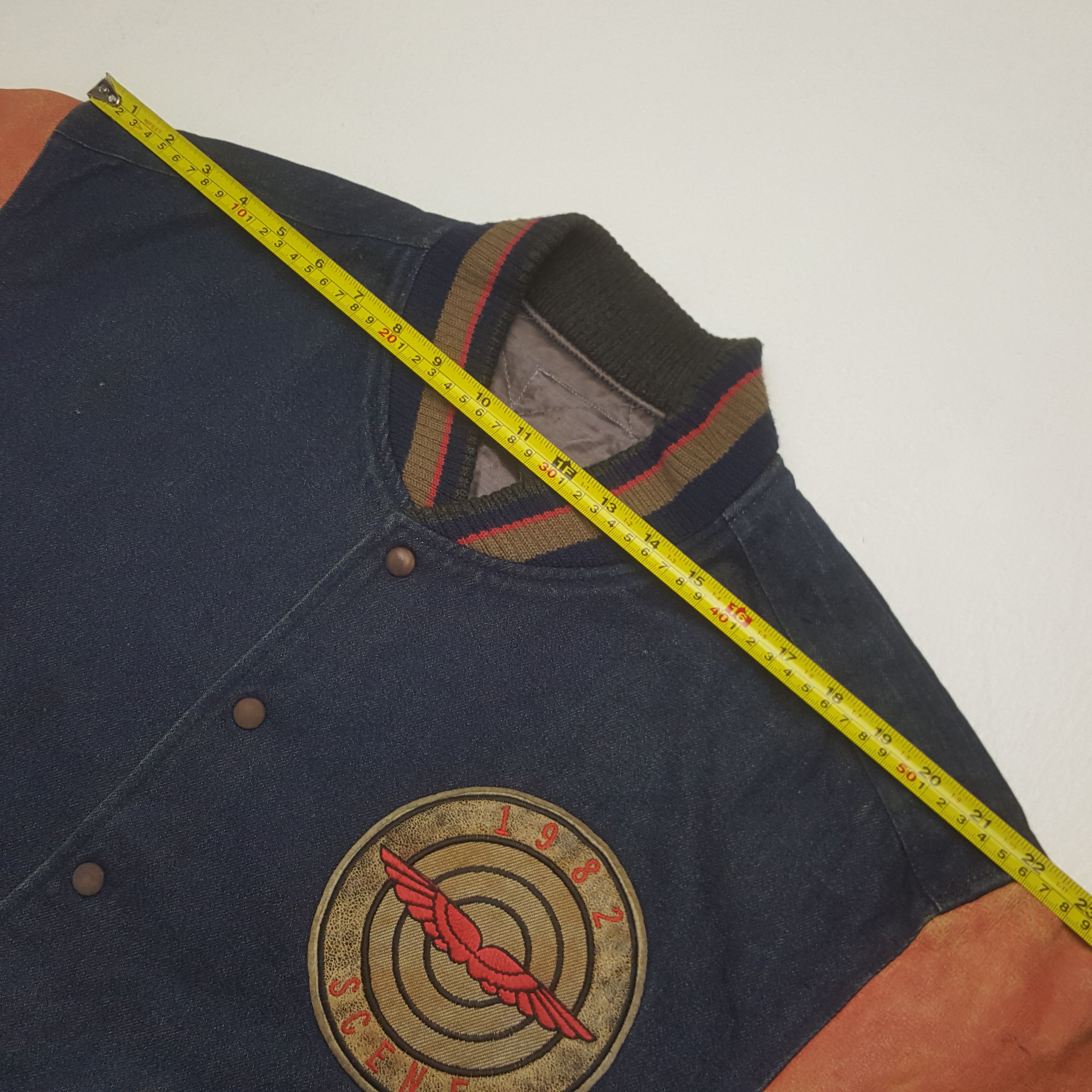 Vintage Vintage Scene Japanese Varsity Jacket C308N24 Size US L / EU 52-54 / 3 - 6 Thumbnail