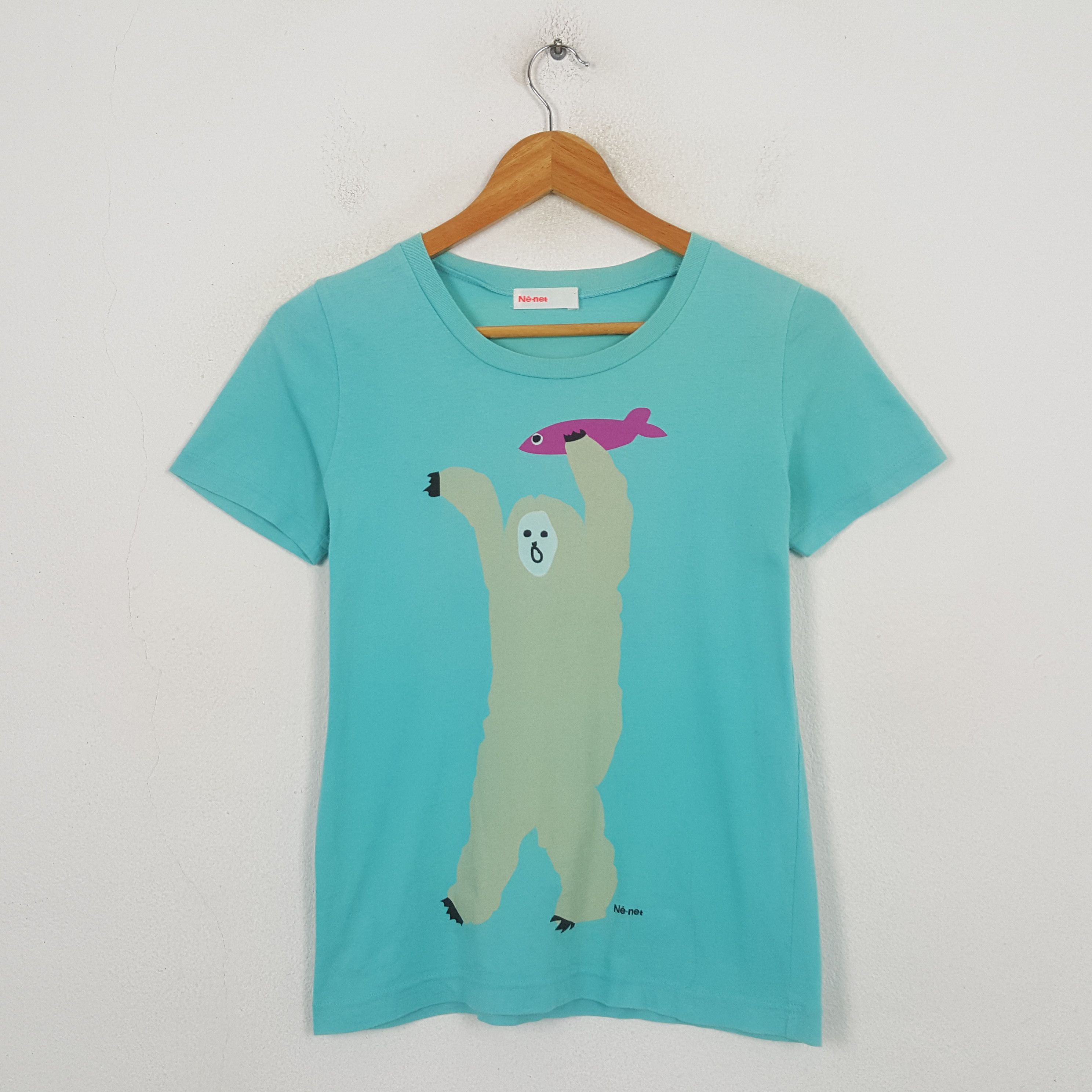 Ne-Net Vintage Ne-Net by Issey Miyake Japan Brand T-Shirt C301N58 Size S / US 4 / IT 40 - 1 Thumbnail