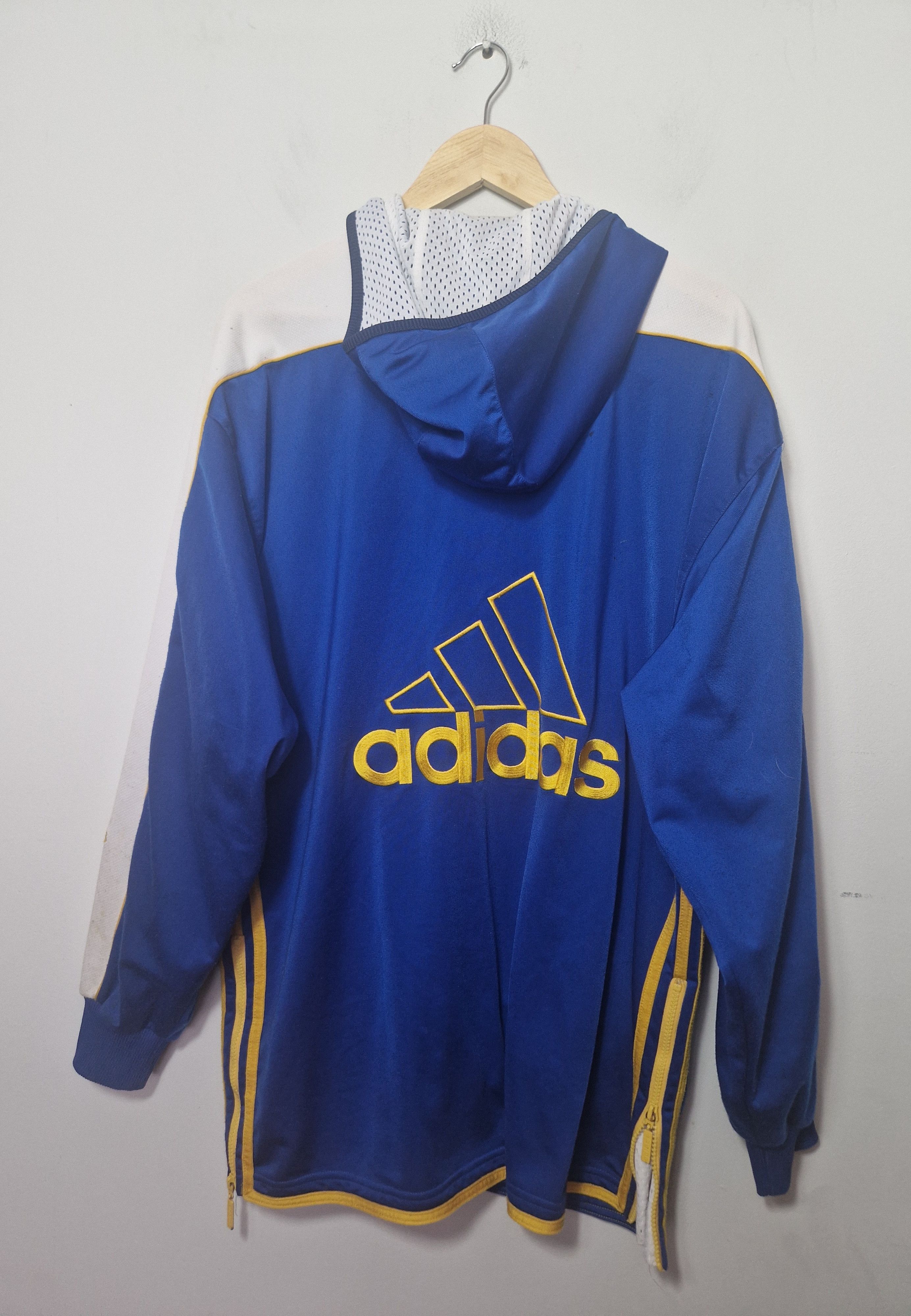 Adidas Adidas vintage 80s 90s track sweatshirt hoodie Size US XXL / EU 58 / 5 - 5 Thumbnail