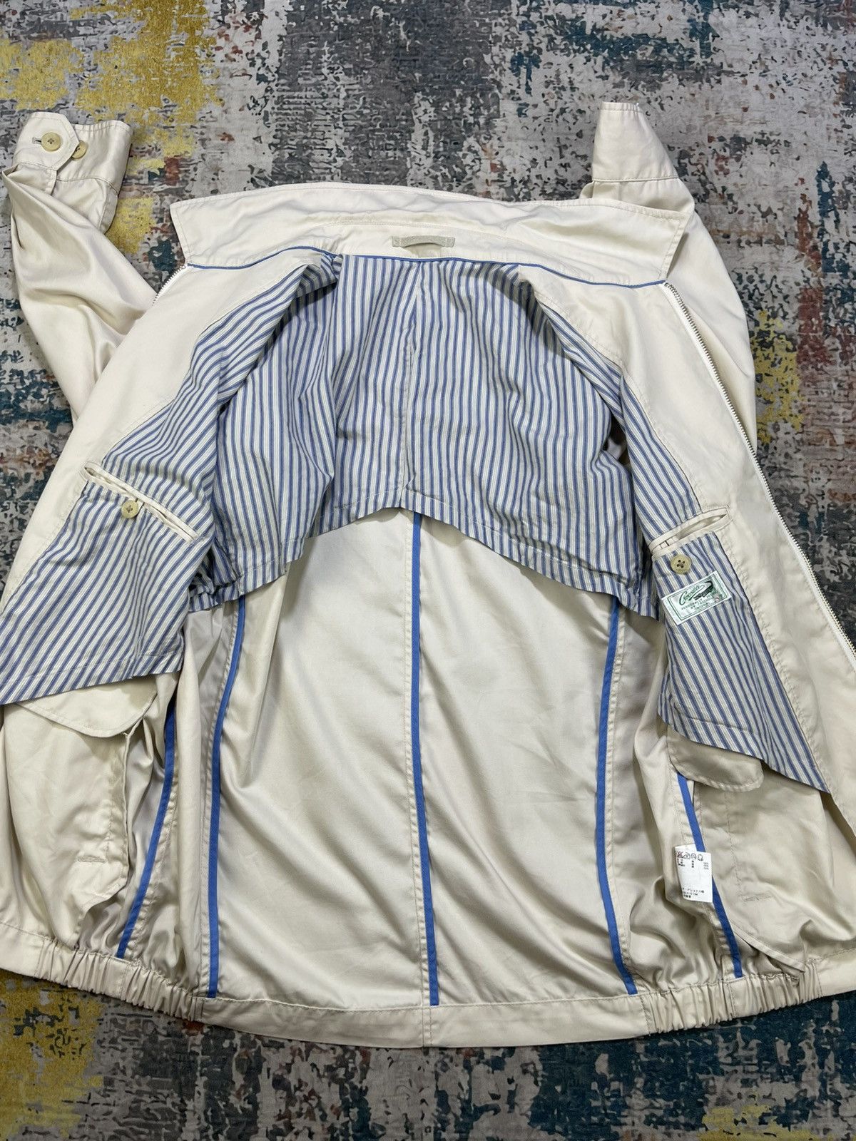 Lacoste Crocodile Zip Up Jacket Size US M / EU 48-50 / 2 - 8 Thumbnail