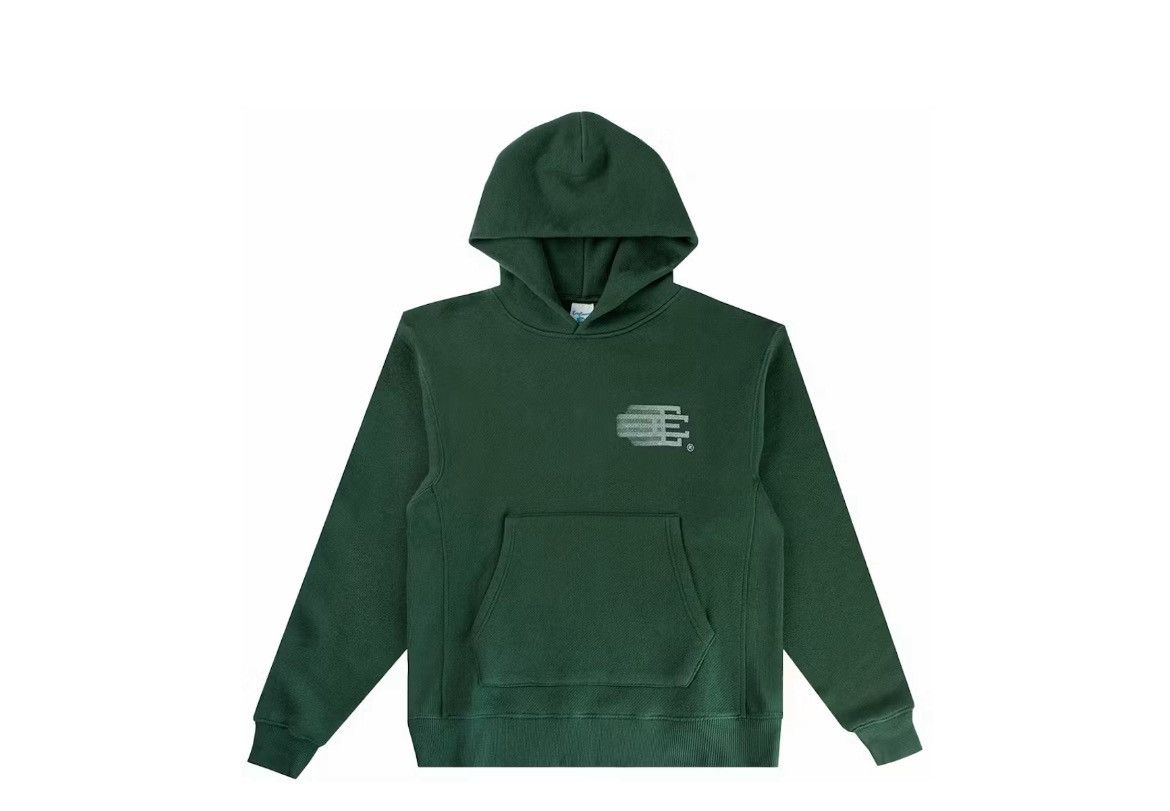 Eric Emanuel Eric Emanuel green reflective sweatshirt hoodie XL Size US XL / EU 56 / 4 - 1 Thumbnail