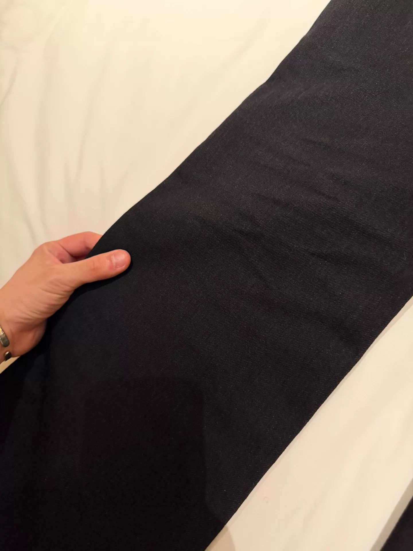 Saint Laurent Paris Saint Laurent SLP D25 Black Straight Leg Jeans Size US 30 / EU 46 - 8 Thumbnail