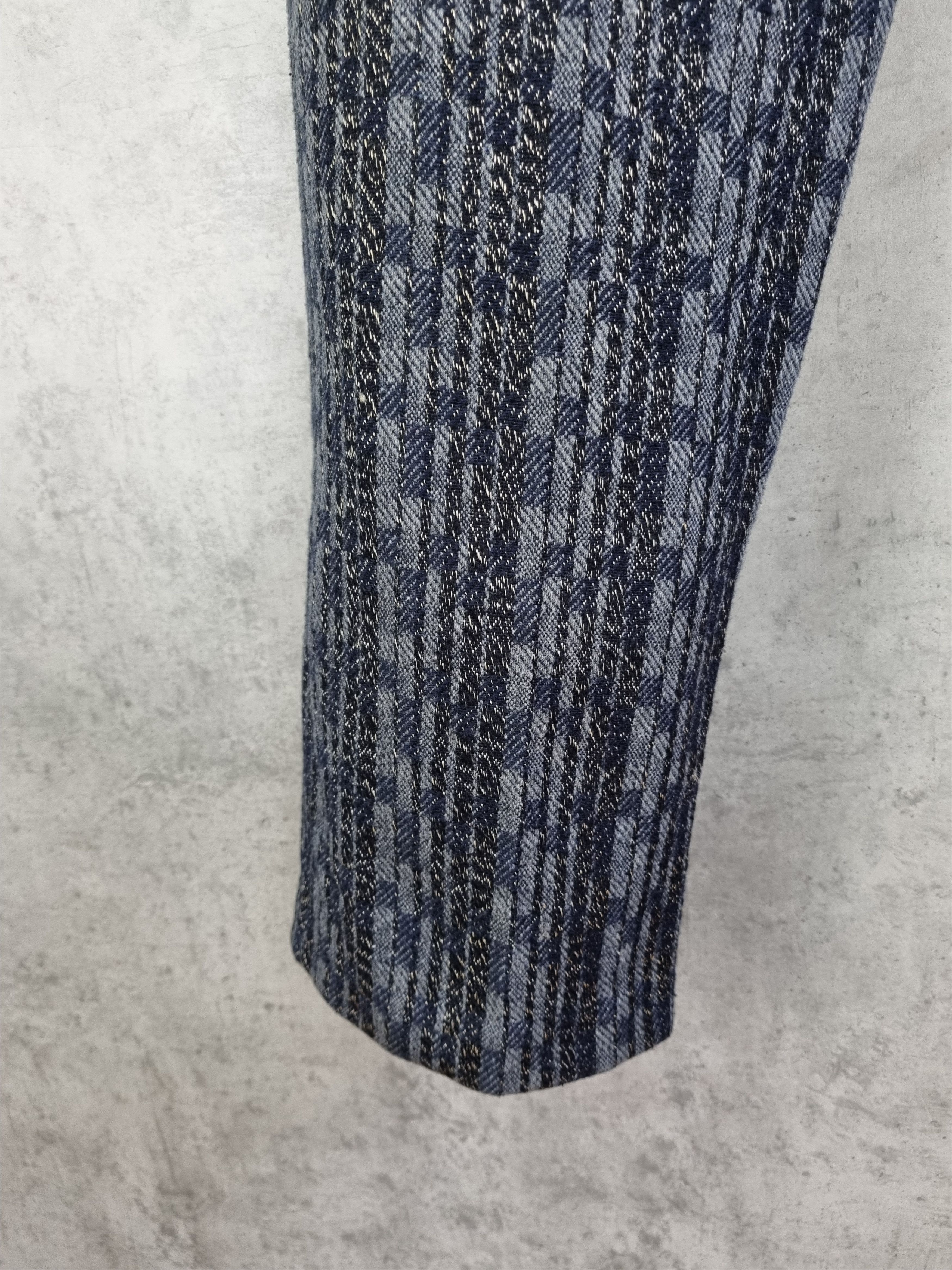 Seditionaries × Vintage 90s Unique Gorgeous Knitted Wool Pants Missoni Style Size US 33 - 14 Thumbnail