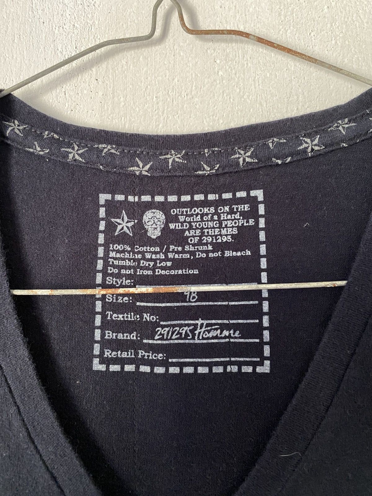 291295 Homme Smoke Tshirt