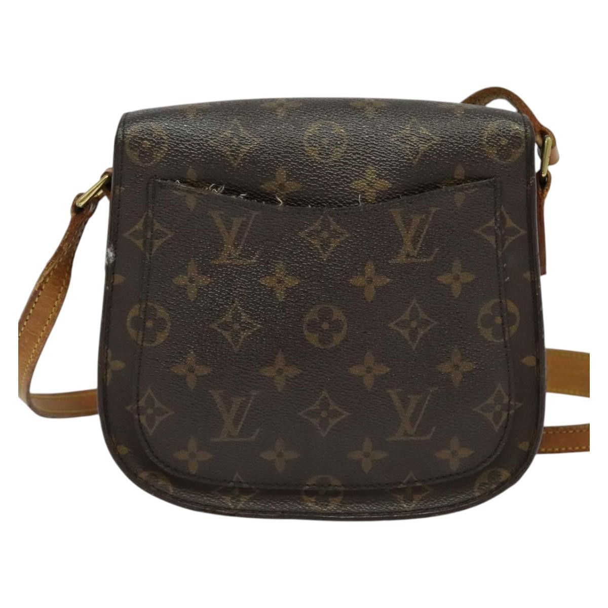 Louis Vuitton LOUIS VUITTON Monogram Saint Cloud MM Shoulder Bag M51243 Size ONE SIZE - 3 Thumbnail