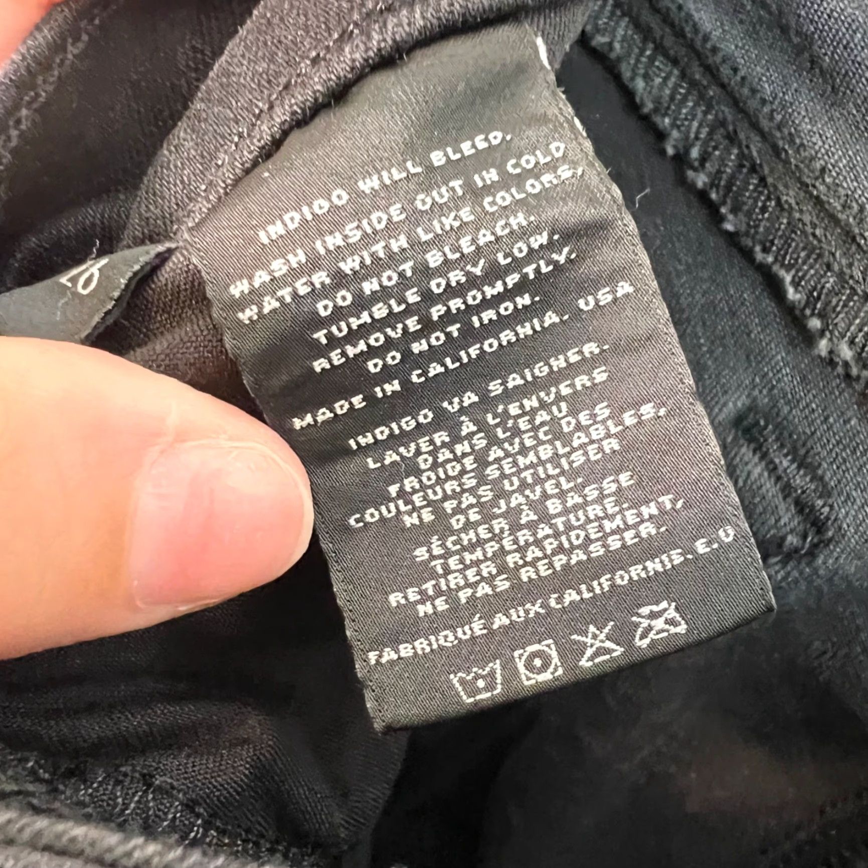 J Brand J Brand Vanity Jeans Skinny Womens Size 26 Black Denim Adult Womens 26 Jeans Size 26" / US 2 / IT 38 - 5 Thumbnail