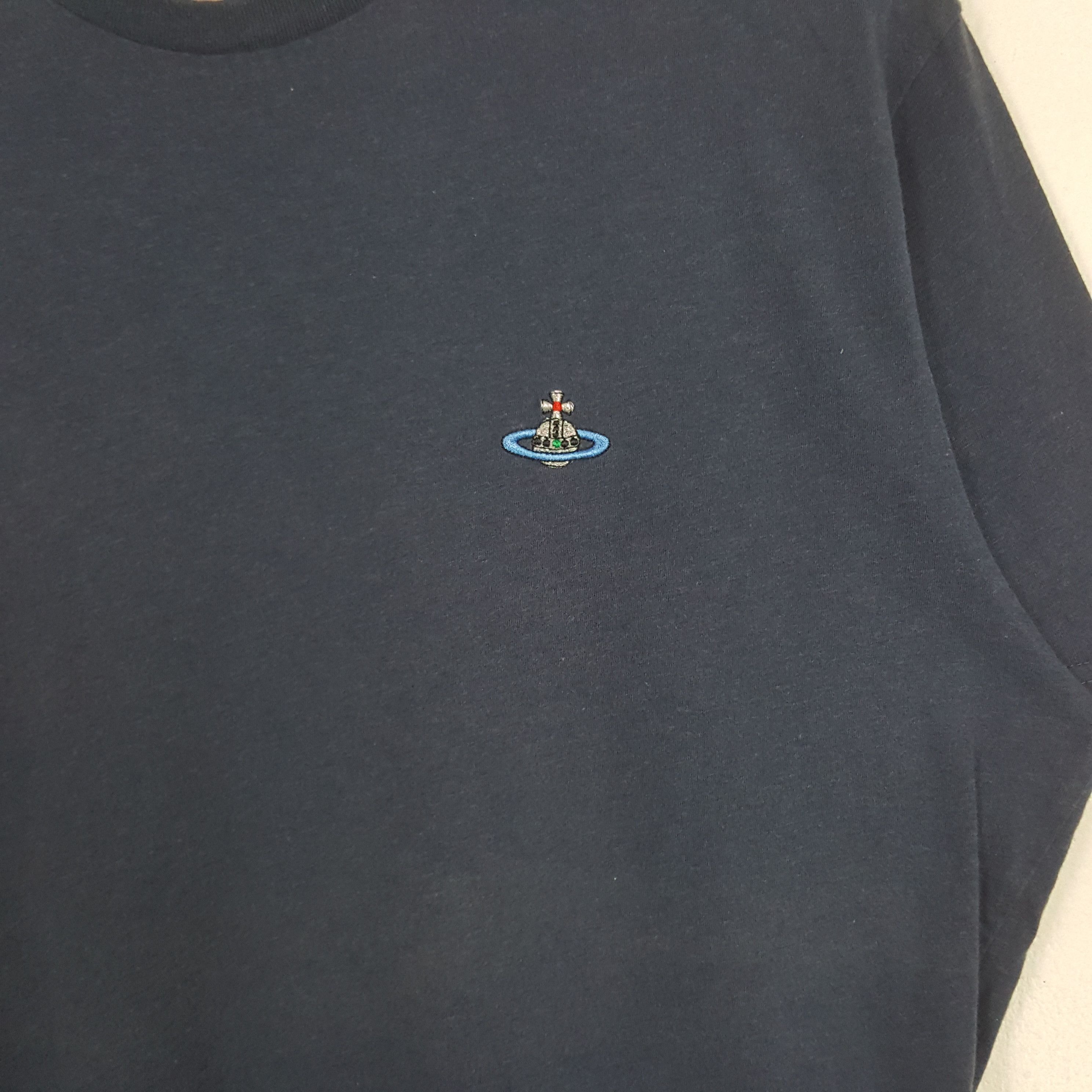 Vintage × Vivienne Westwood Vintage Vivienne Westwood Italian Brand Logo Tshirt Size US L / EU 52-54 / 3 - 2 Thumbnail