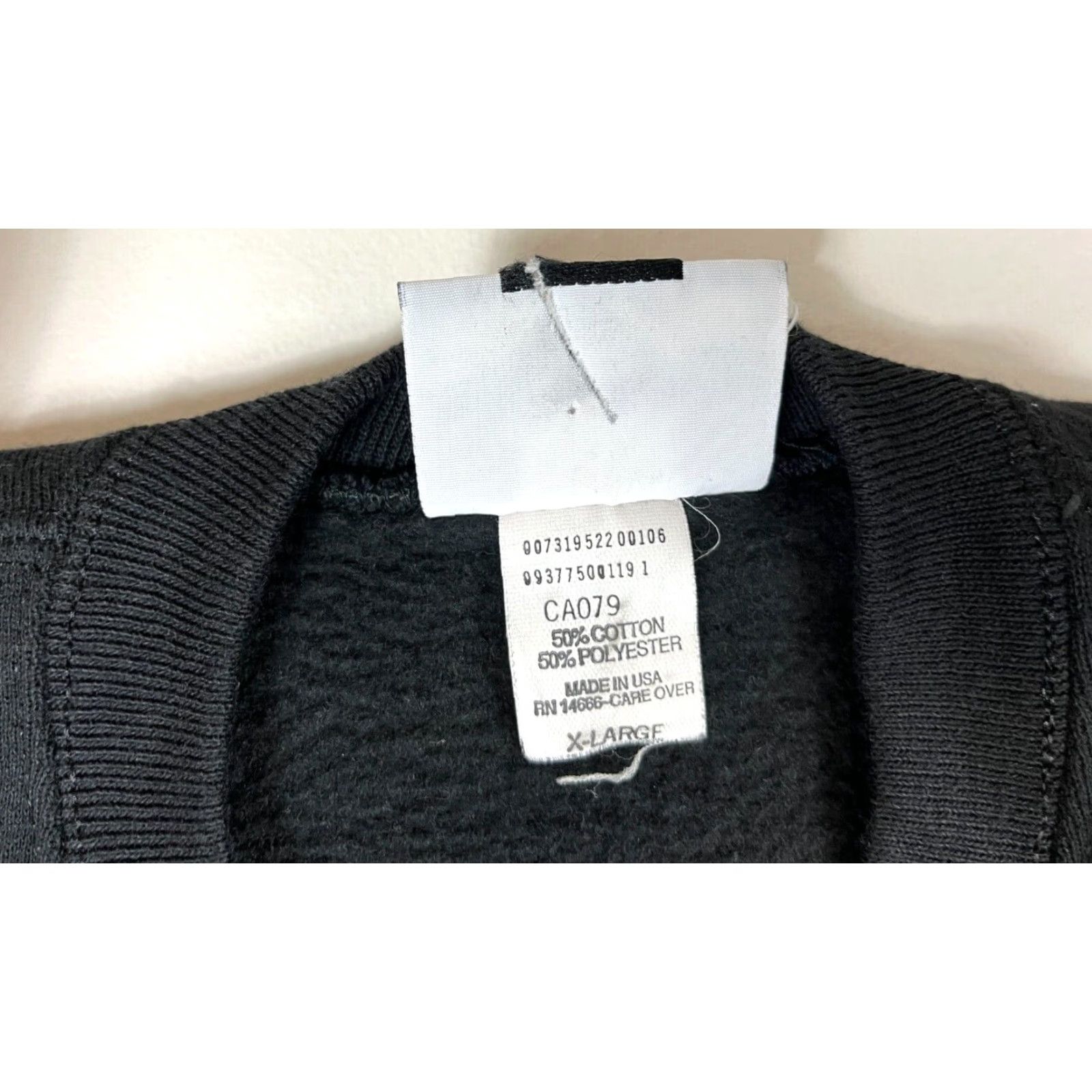 Lee Lee x Champion Men's Vintage Crewneck Sweatshirt XL Black Heavyweight Made in USA 90s Cotton Blend Logo (Pre-owned) Size US XL / EU 56 / 4 - 7 Thumbnail