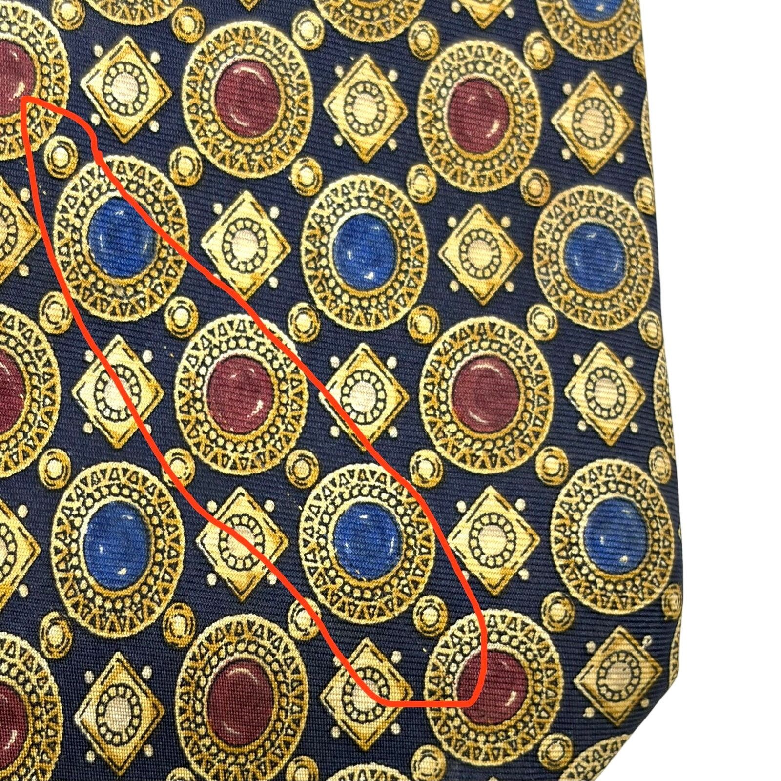 Christian Dior Monsieur Christian Dior Abstract Pattern Tie Size ONE SIZE - 8 Thumbnail
