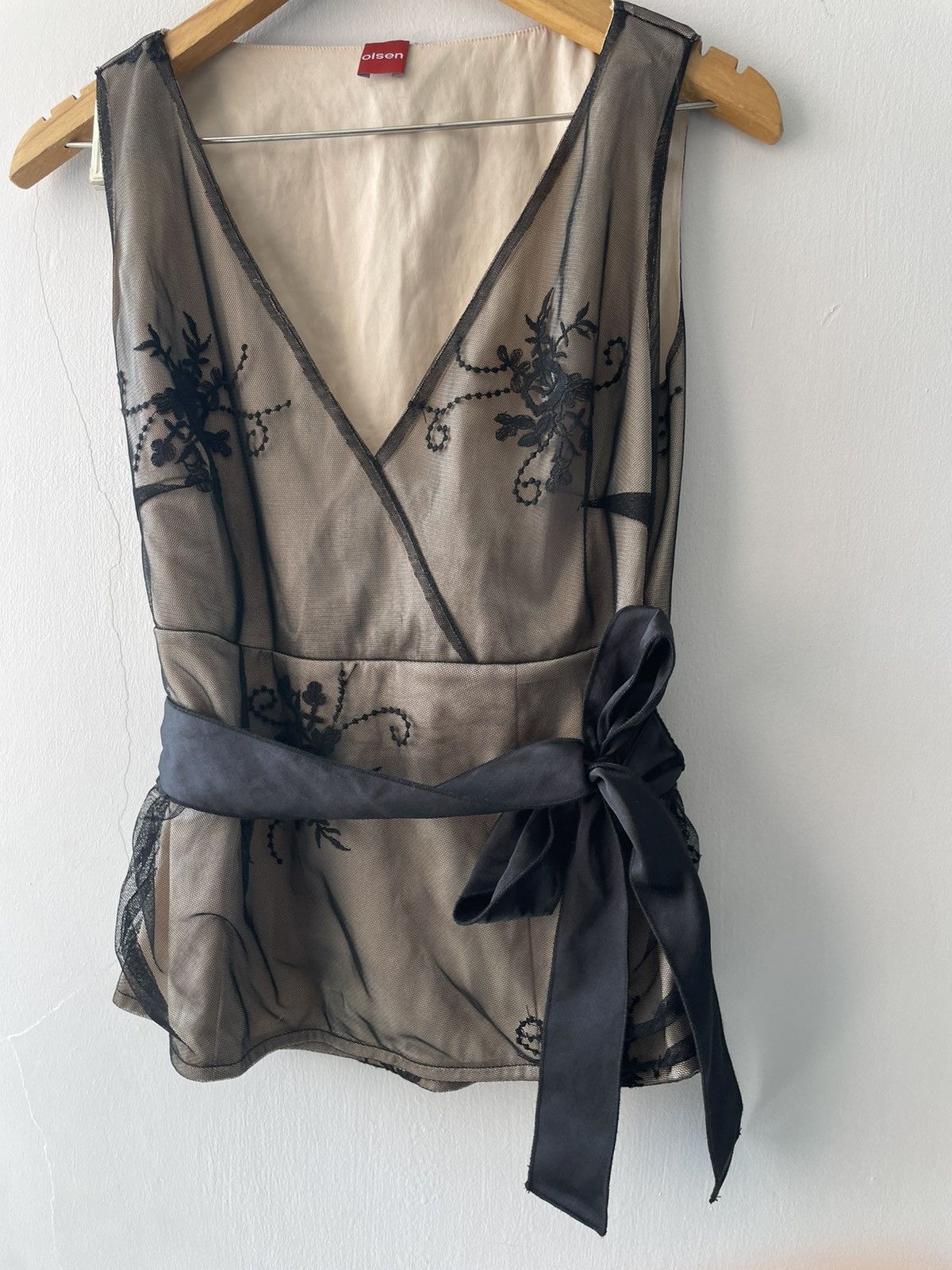 Vintage y2k Olsen blouse Size S / US 4 / IT 40 - 5 Thumbnail