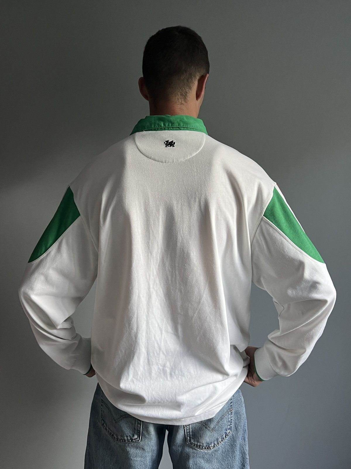 Reebok × Vintage Vintage Reebok WRU World Cup 2003 Rugby Longsleve Size US L / EU 52-54 / 3 - 11 Thumbnail