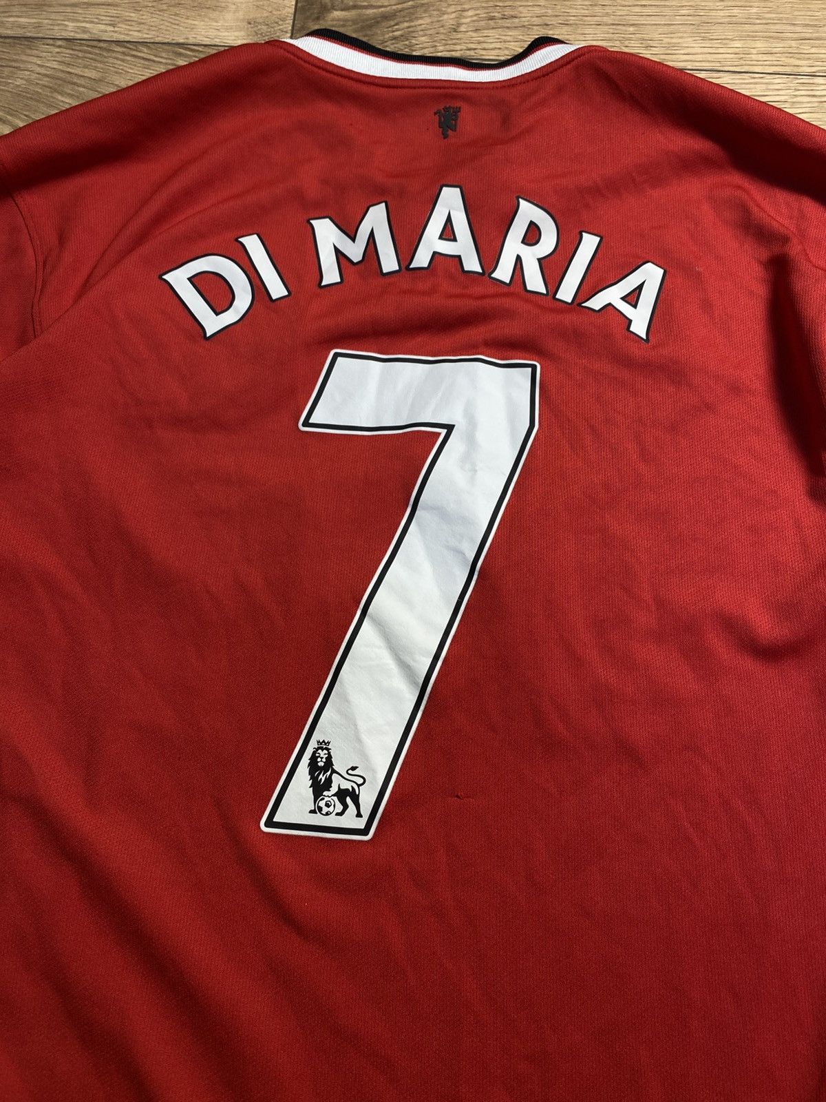 Nike Nike Manchester United 2014-15 Home Long Sleeve Di Maria #7 Size US L / EU 52-54 / 3 - 8 Thumbnail