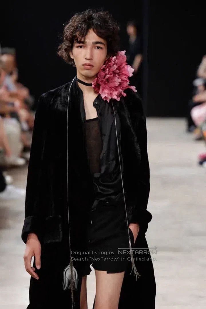 Ann Demeulemeester ANN DEMEULEMEESTER Extra Long Fringe Necklace Size ONE SIZE - 2 Thumbnail