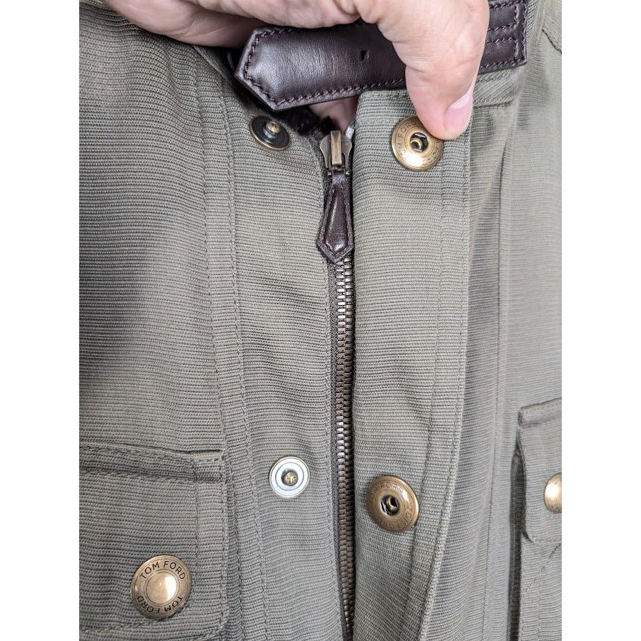 Tom Ford o1rshd1 Jacket in Green Size US M / EU 48-50 / 2 - 13 Thumbnail