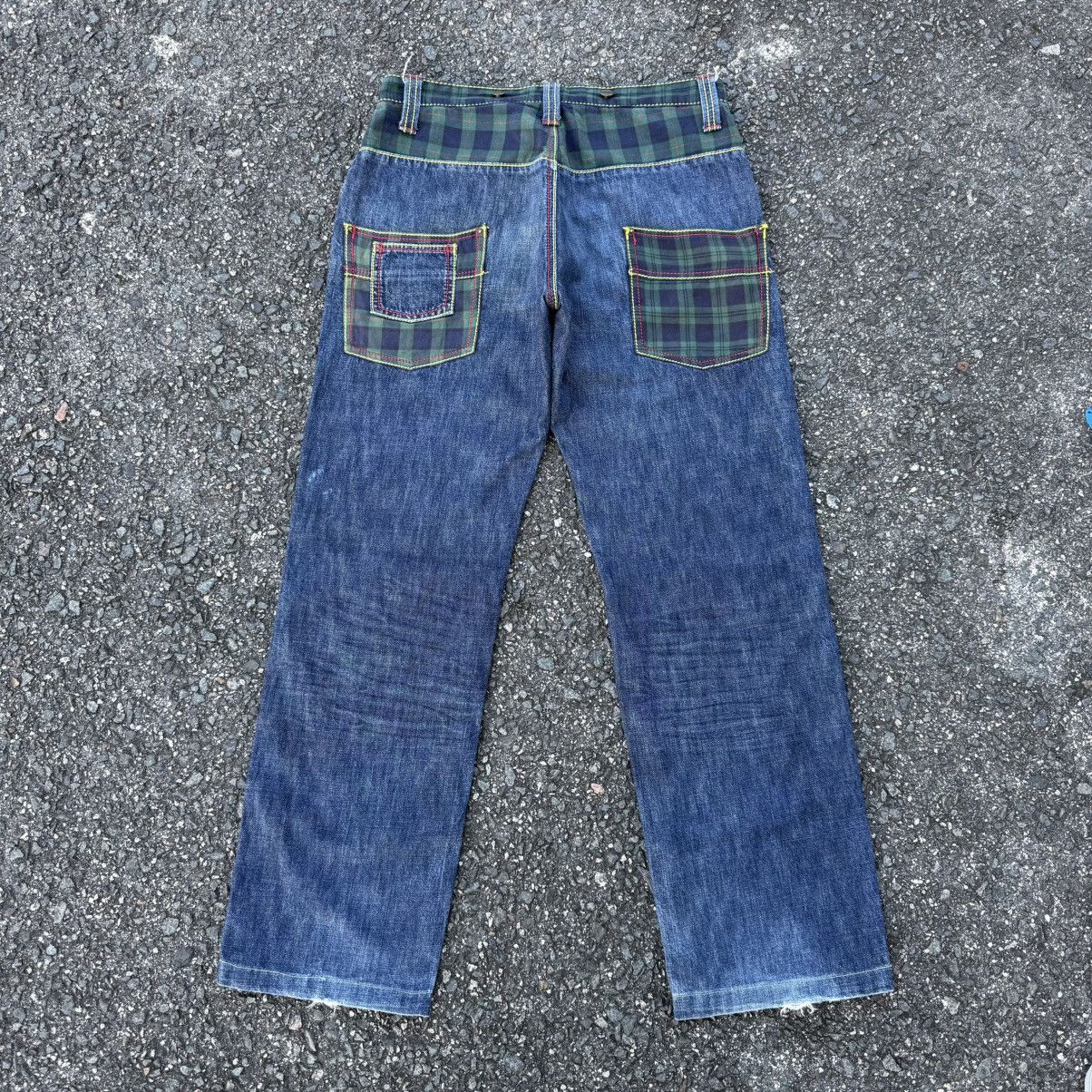 Japanese Brand vintage japanese sunplan denim jean pants Size US 33 - 2 Thumbnail