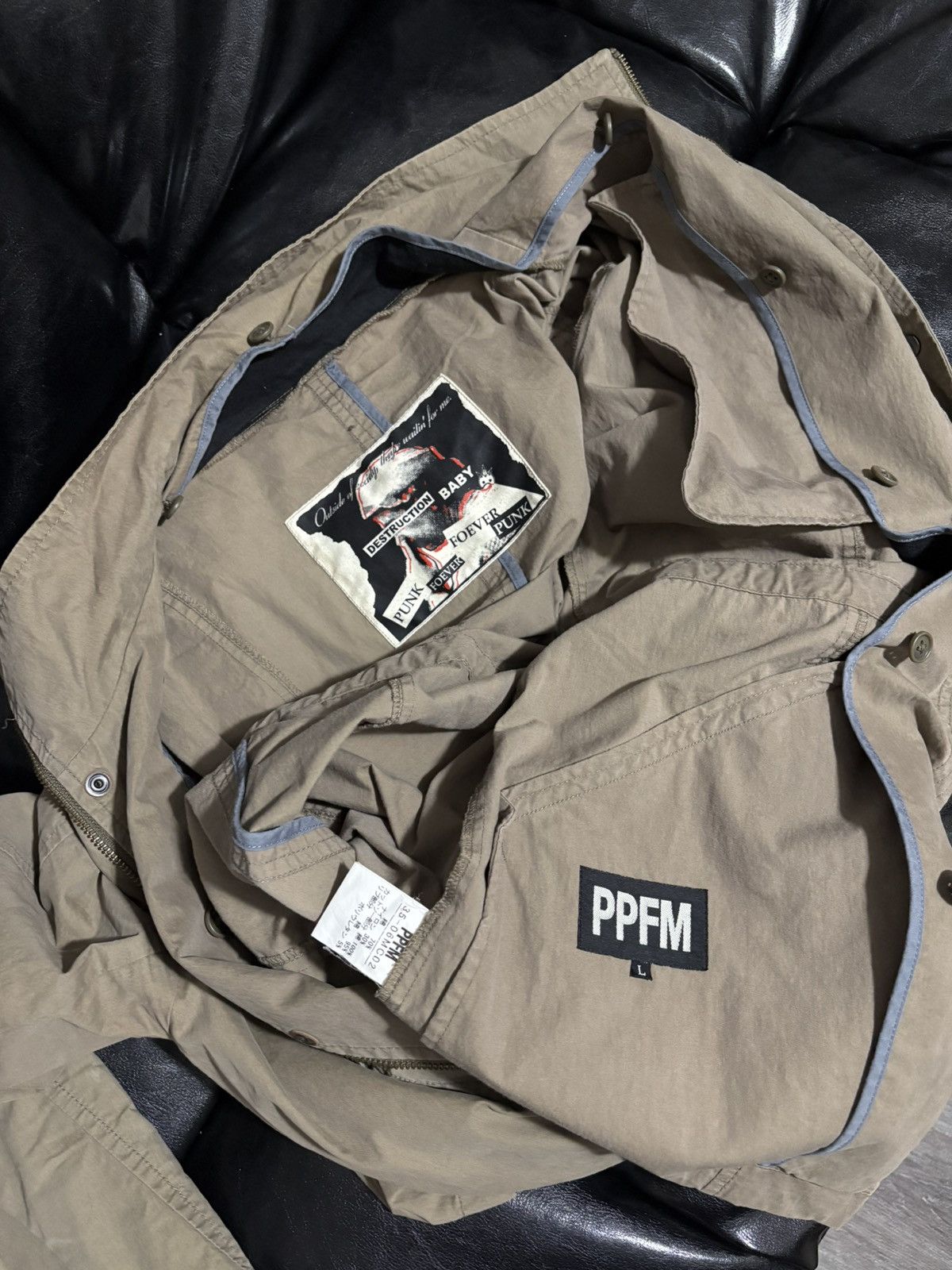 PPFM PPFM Military Raincoat Size US L / EU 52-54 / 3 - 7 Thumbnail