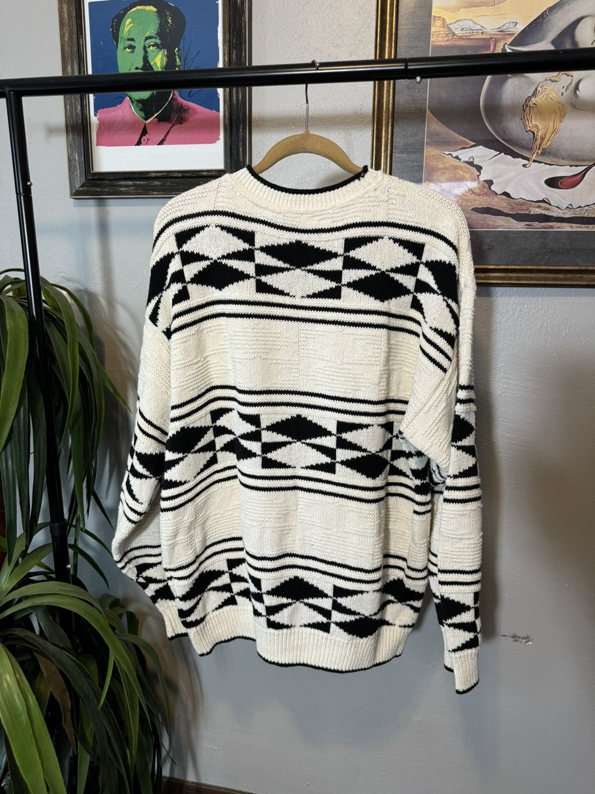 Vintage Vintage Aztec Sweater Size US XL / EU 56 / 4 - 3 Thumbnail