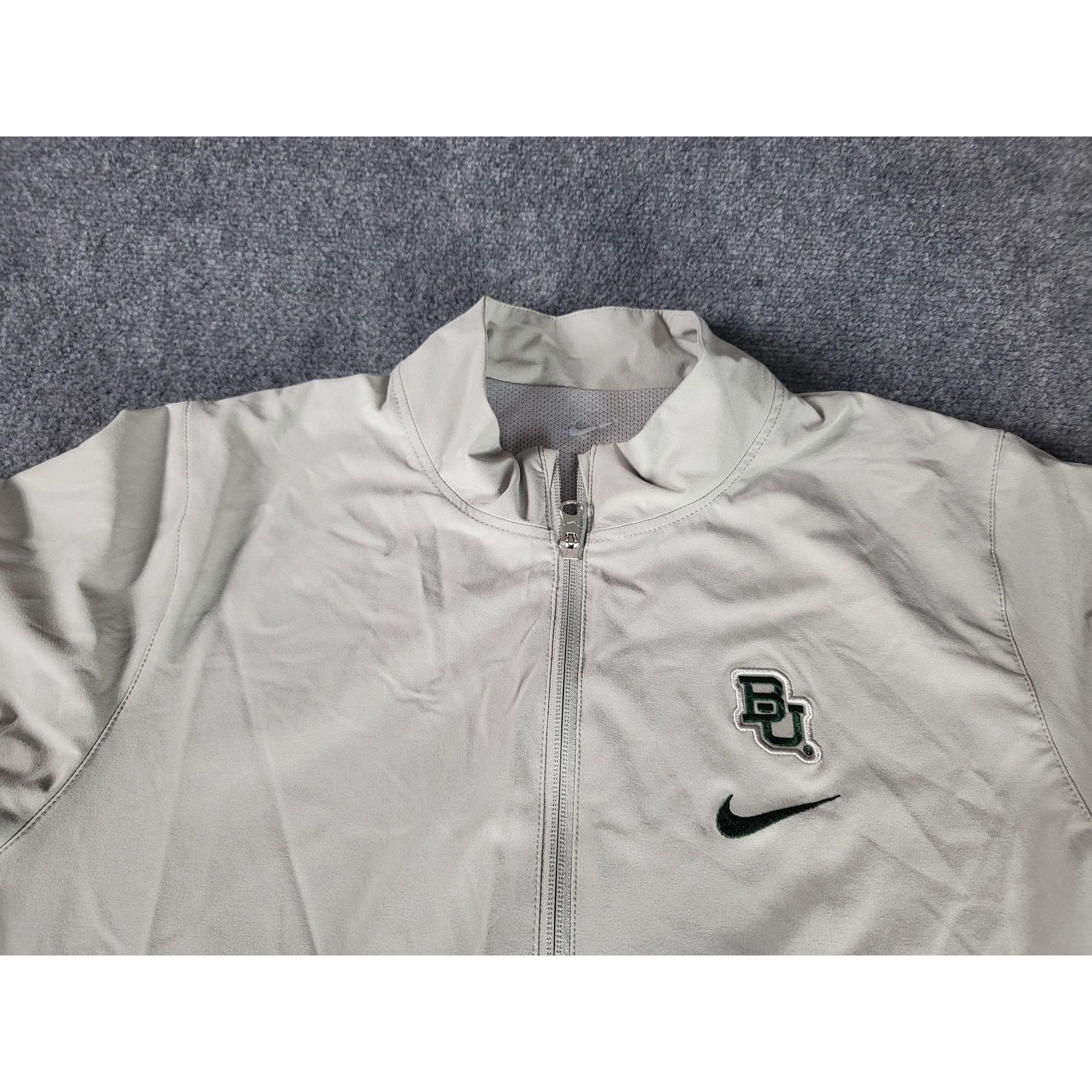 Nike Baylor Bears Team Issued Basketball Nike Zip Up Outfit Men S Size US XL / EU 56 / 4 - 11 Thumbnail