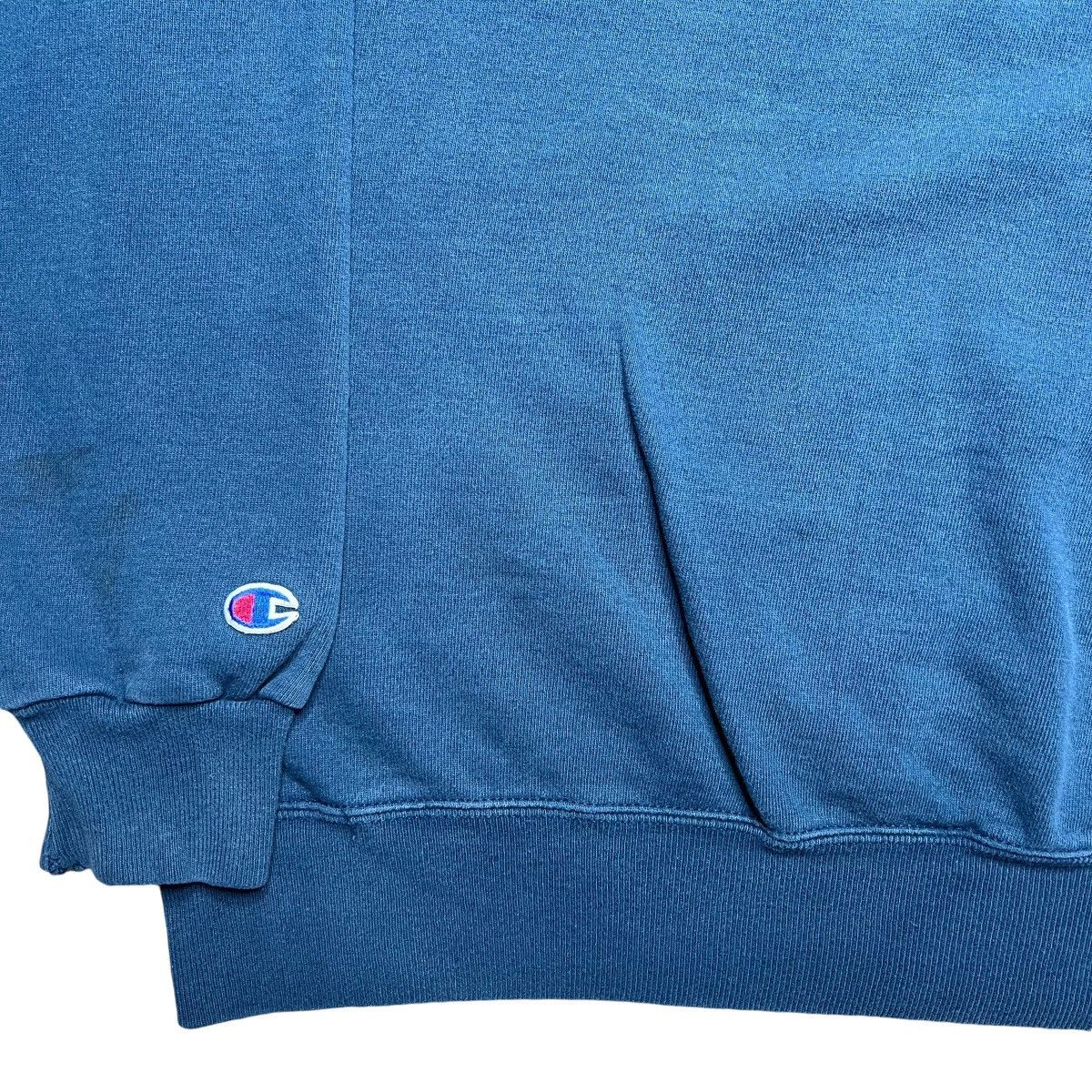 Champion × Vintage 90s Champion Blue Athletic Apparel Embroidered Sweatshirt Size US XL / EU 56 / 4 - 22 Thumbnail