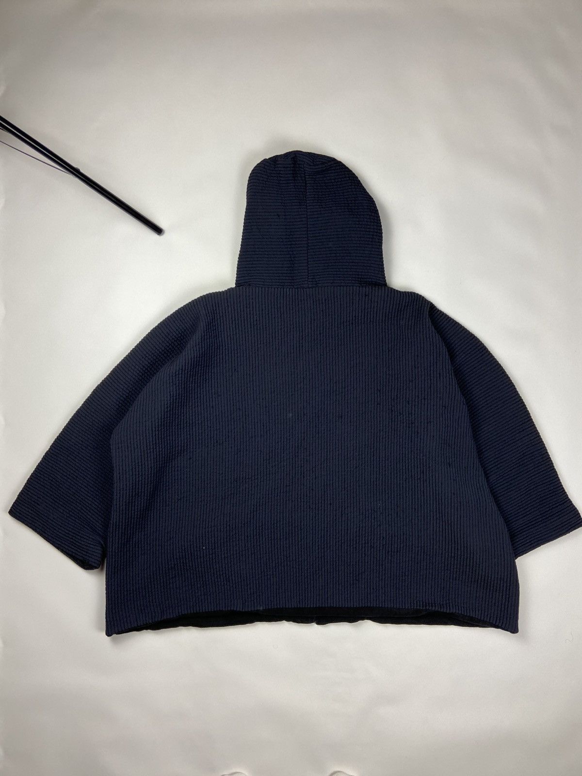 Annette Gortz × Designer Annette Gortz Avant-Garde Zip Relaxed Wool Womens Jacket Size XS / US 0-2 / IT 36-38 - 2 Thumbnail