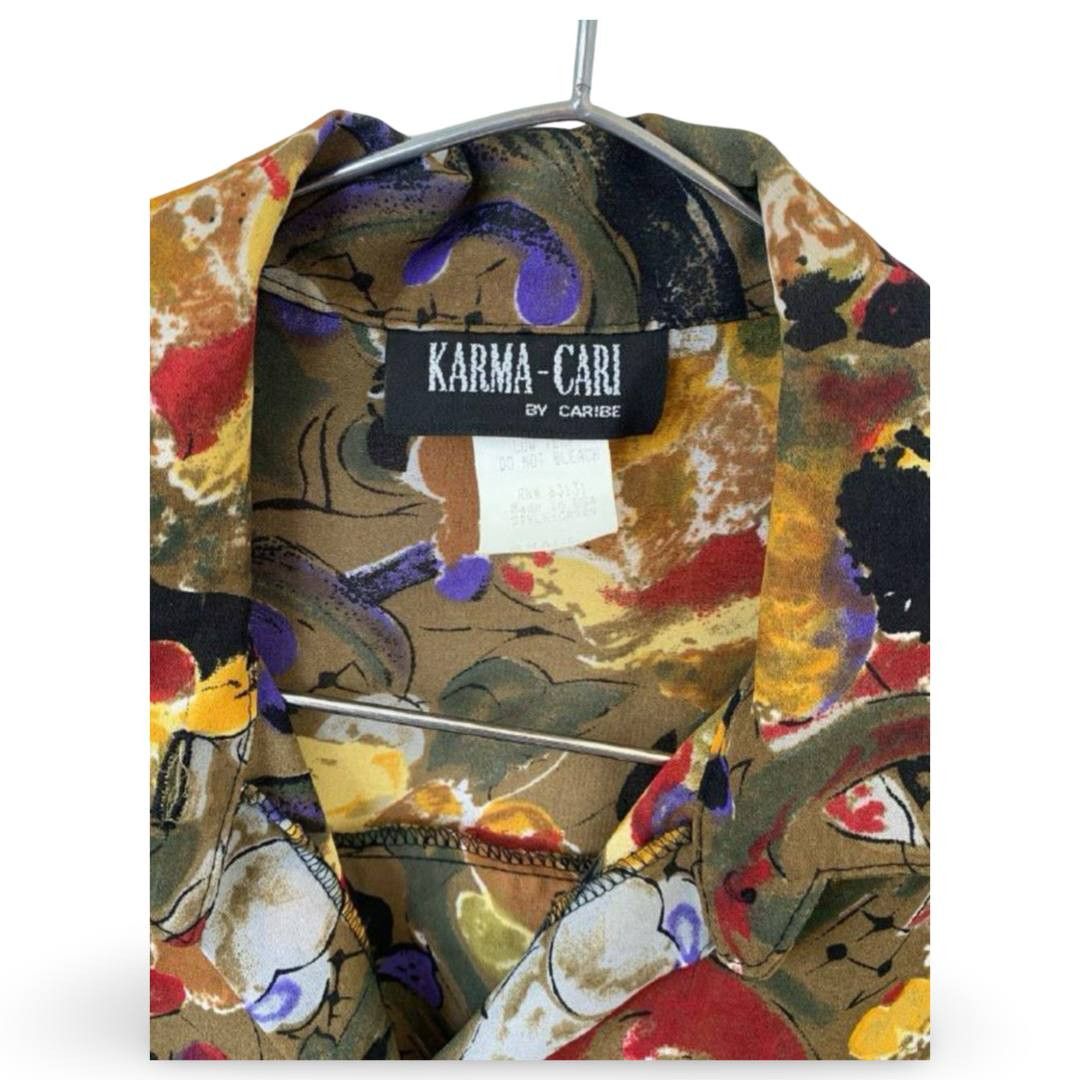 Caribbean VTG crazy shirt #118 Size M / US 6-8 / IT 42-44 - 2 Thumbnail