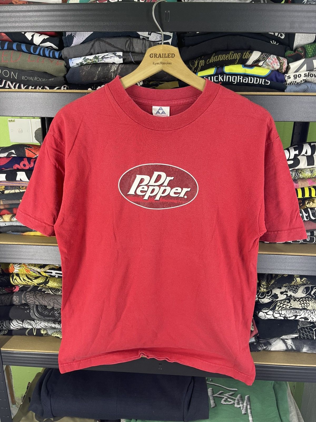 Vintage Vintage Tee Luv Dr Pepper Oval Logo Shirt Tee Size US M / EU 48-50 / 2 - 1 Thumbnail