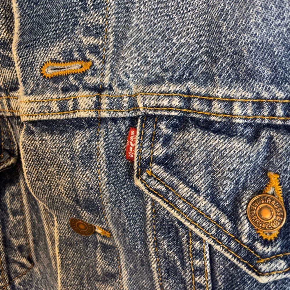 Levi's Levi Strauss & Co. 70's Button Front Denim Jacket Medium/Sta Size US M / EU 48-50 / 2 - 3 Thumbnail