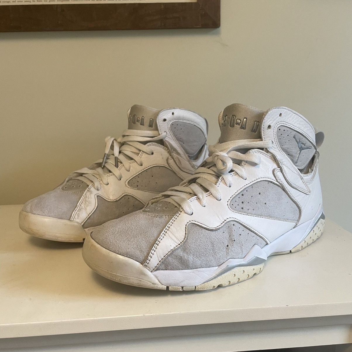 Jordan Brand Jordan 7 Platinum Pure Money Size US 10.5 / EU 43-44 - 1 Thumbnail