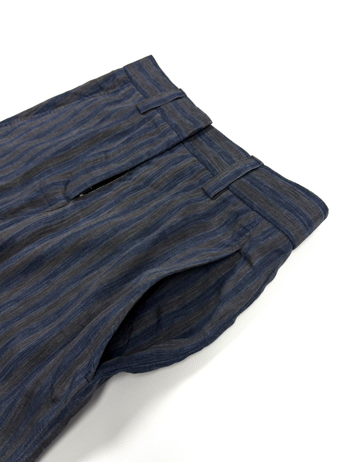 Acne Studios Acne Studios Striped Linen Casual Pants Women’s 38 Vintage Size 28" / US 6 / IT 42 - 6 Thumbnail