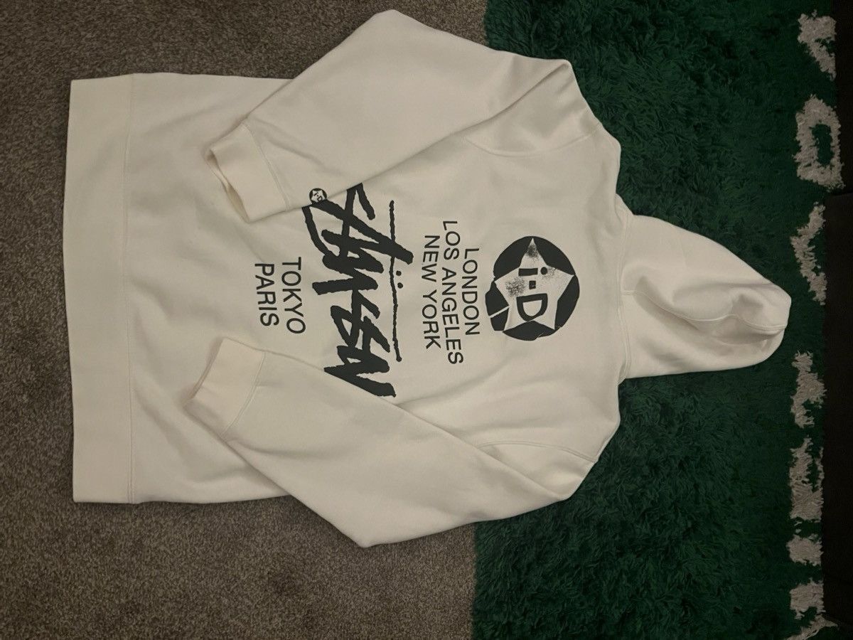 Stussy Stussy x I-D Magazine Hoodie Size Medium Barely Worn Size US M / EU 48-50 / 2 - 3 Thumbnail