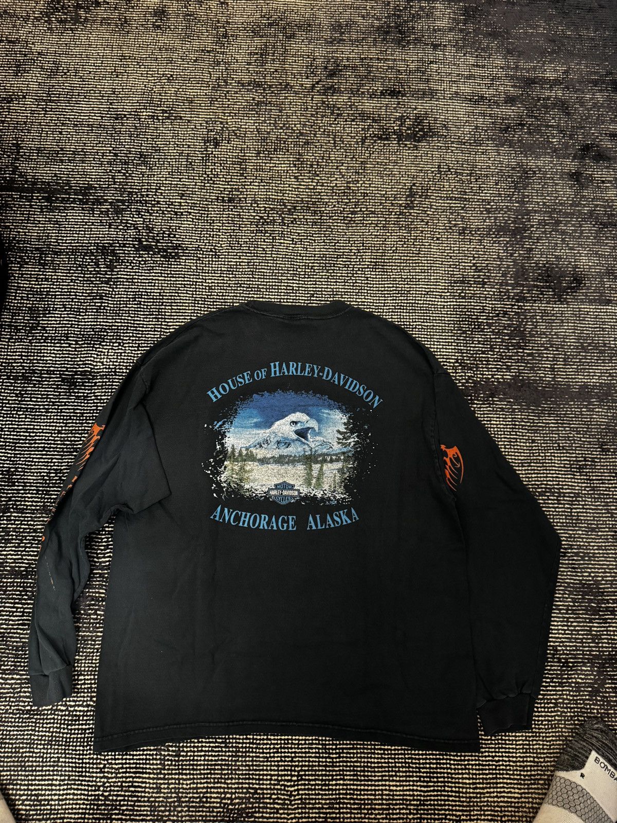 Harley Davidson Harley Davidson Vintage T Shirt Size US XL / EU 56 / 4 - 4 Thumbnail