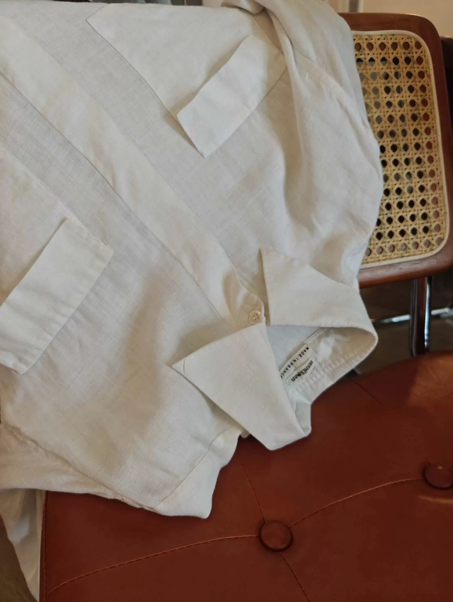 Hermes × Maison Margiela Hermes Martin Margiela Era Linen Shirt