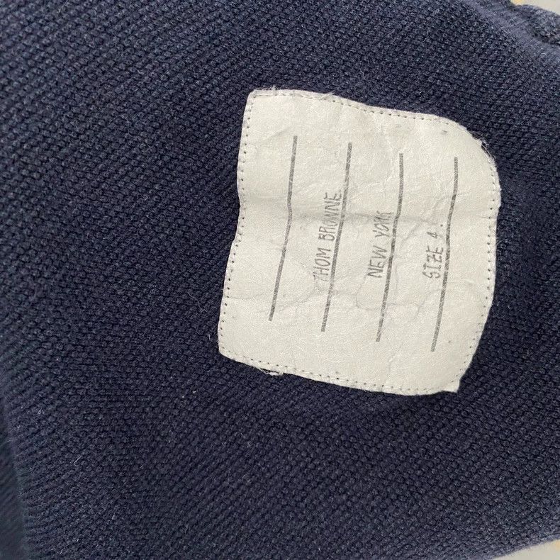 Thom Browne Thom Browne Dark blue Polo shirt 2503-Nextarrow Size US XL / EU 56 / 4 - 4 Thumbnail