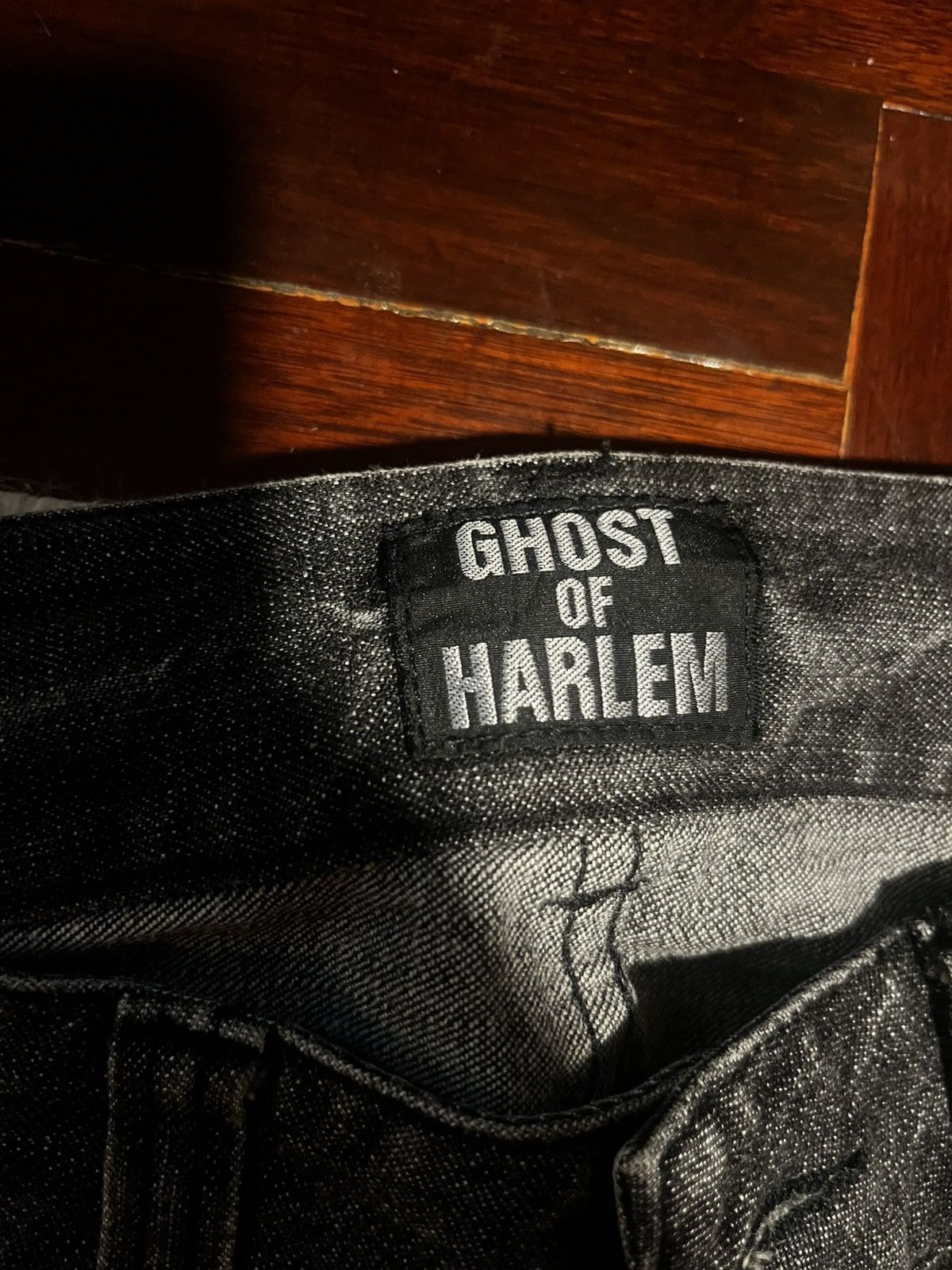Japanese Brand × Vintage Ghost of Harlem Japanese Y2K Jeans – XXS Fit, Low Rise Size 25" / US 0 / IT 36 - 6 Thumbnail
