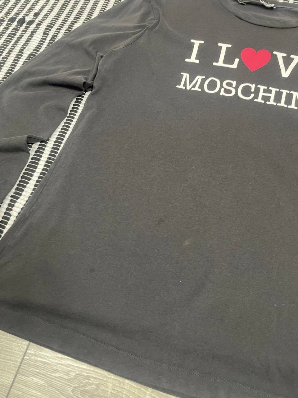 Moschino Love Moschino Big Logo Long Sleeve Shirt Y2K Size US L / EU 52-54 / 3 - 5 Thumbnail
