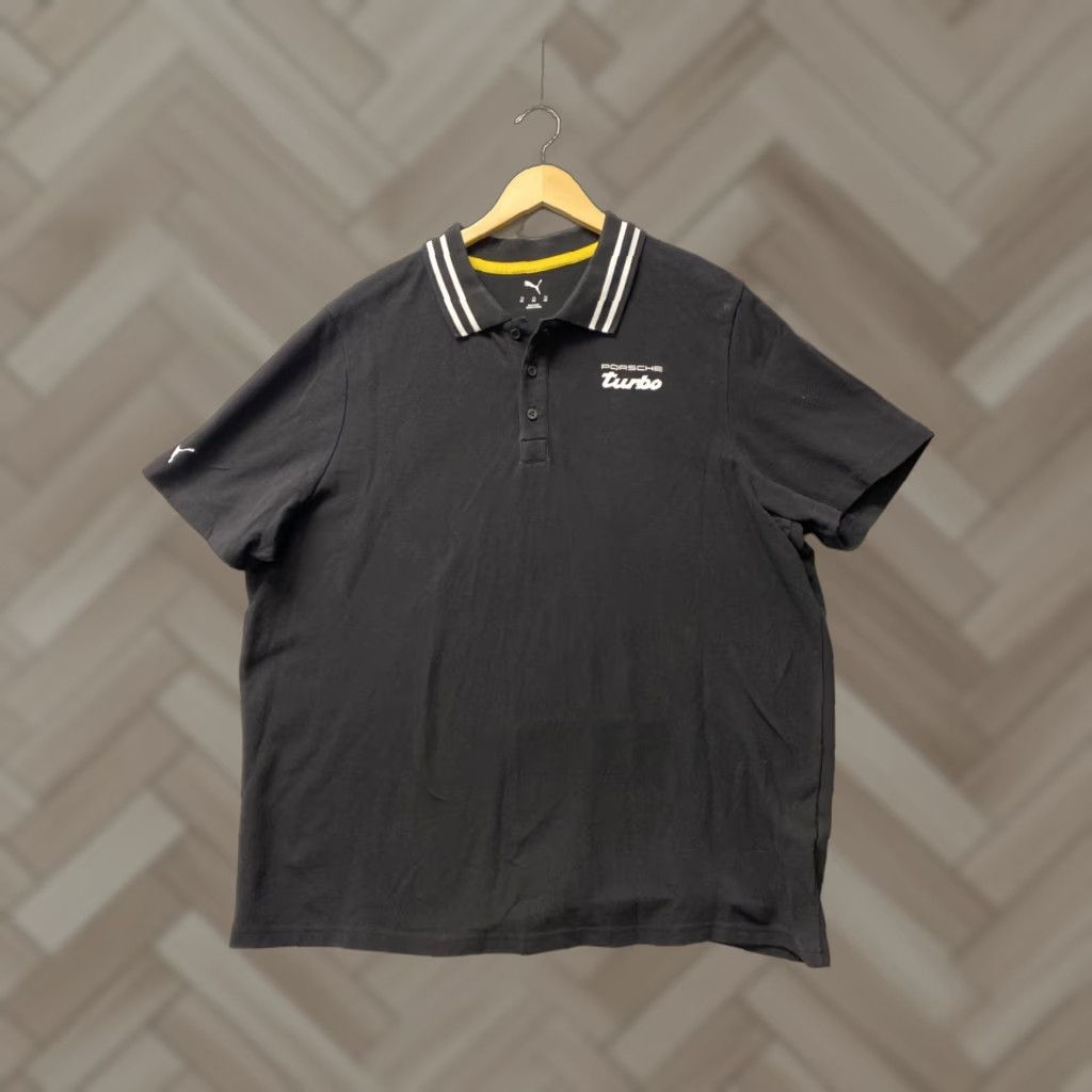 Puma Puma Porsche Motorsport Polo Shirt Men’s XXL Black Turbo /163-16 Size US XXL / EU 58 / 5 - 1 Thumbnail