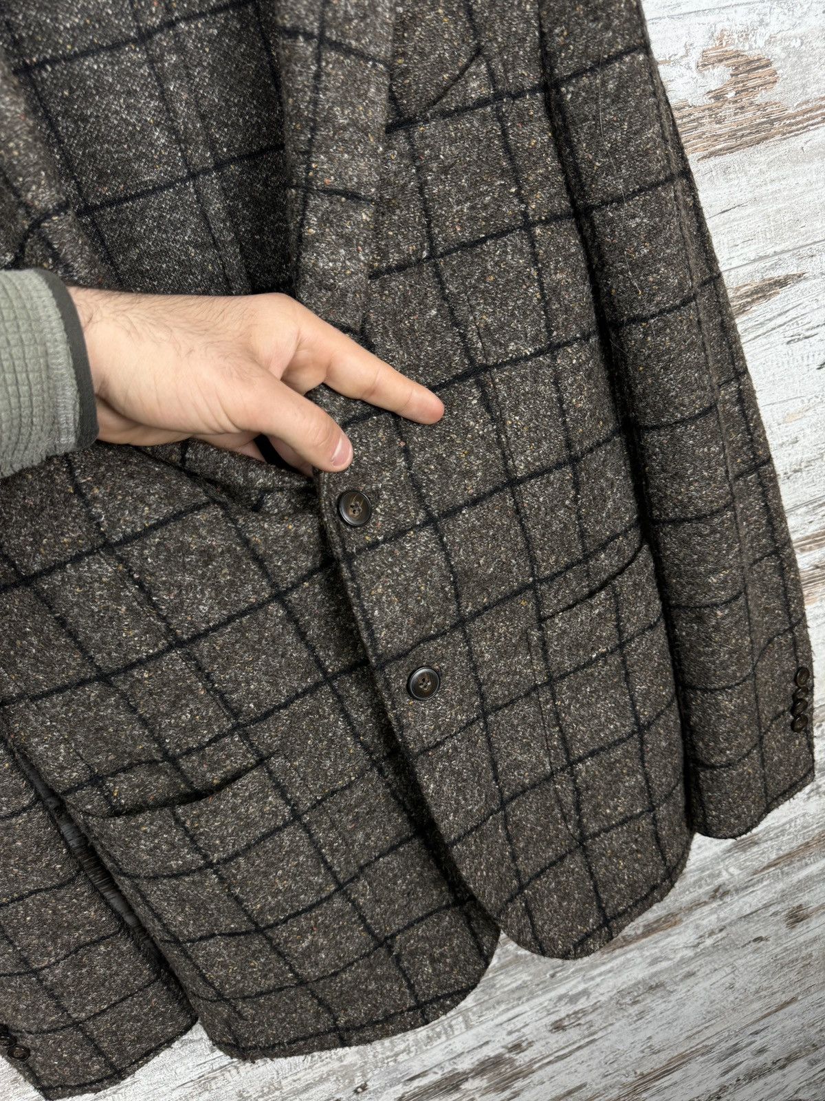 L.B.M. 1911 Mens L.b.m. 1911 Sport Giacca blazer jacket brown wool Size US S / EU 44-46 / 1 - 6 Thumbnail