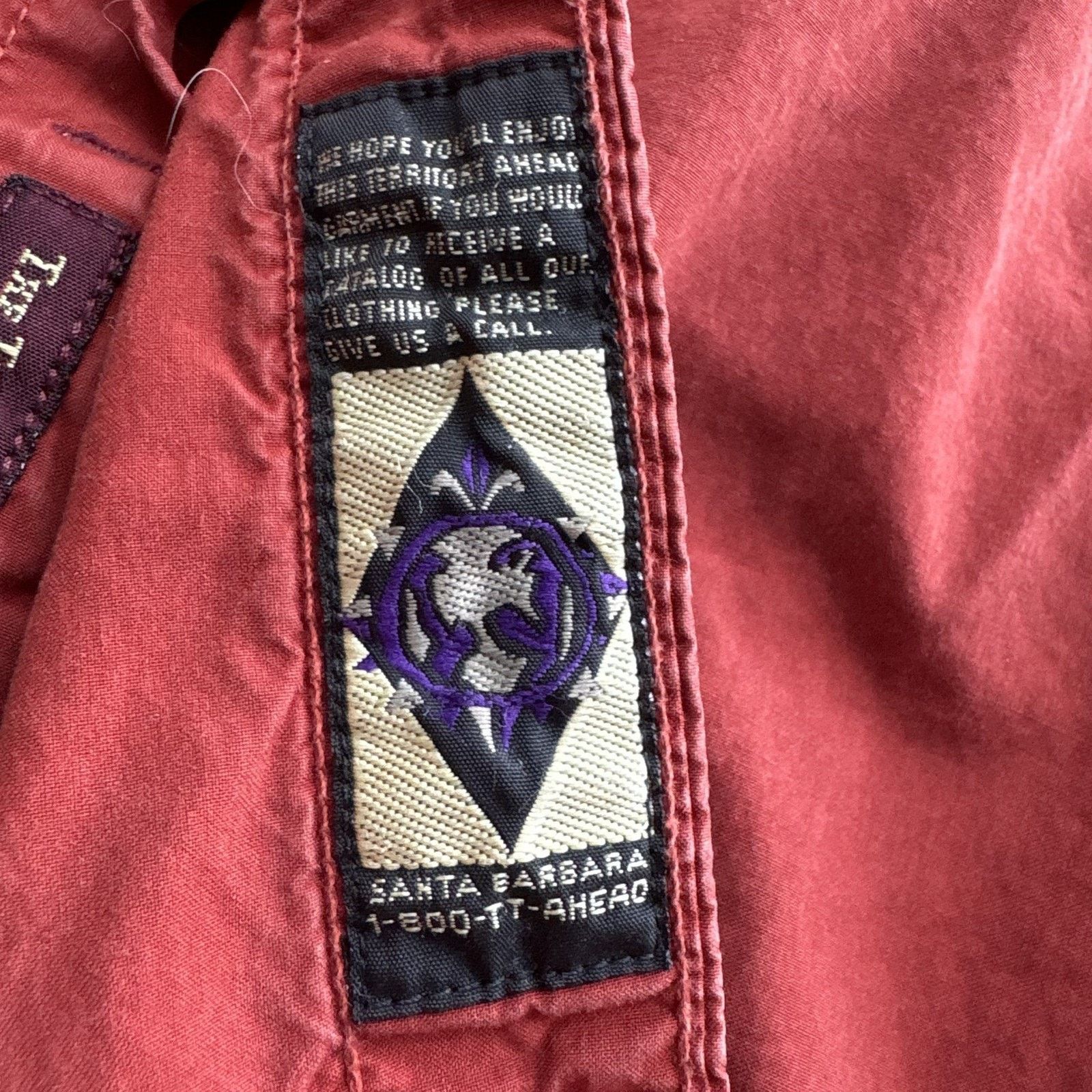 The Territory Ahead The Territory Ahead Mens XLT Red Long Sleeve Button Down Size US XL / EU 56 / 4 - 6 Thumbnail