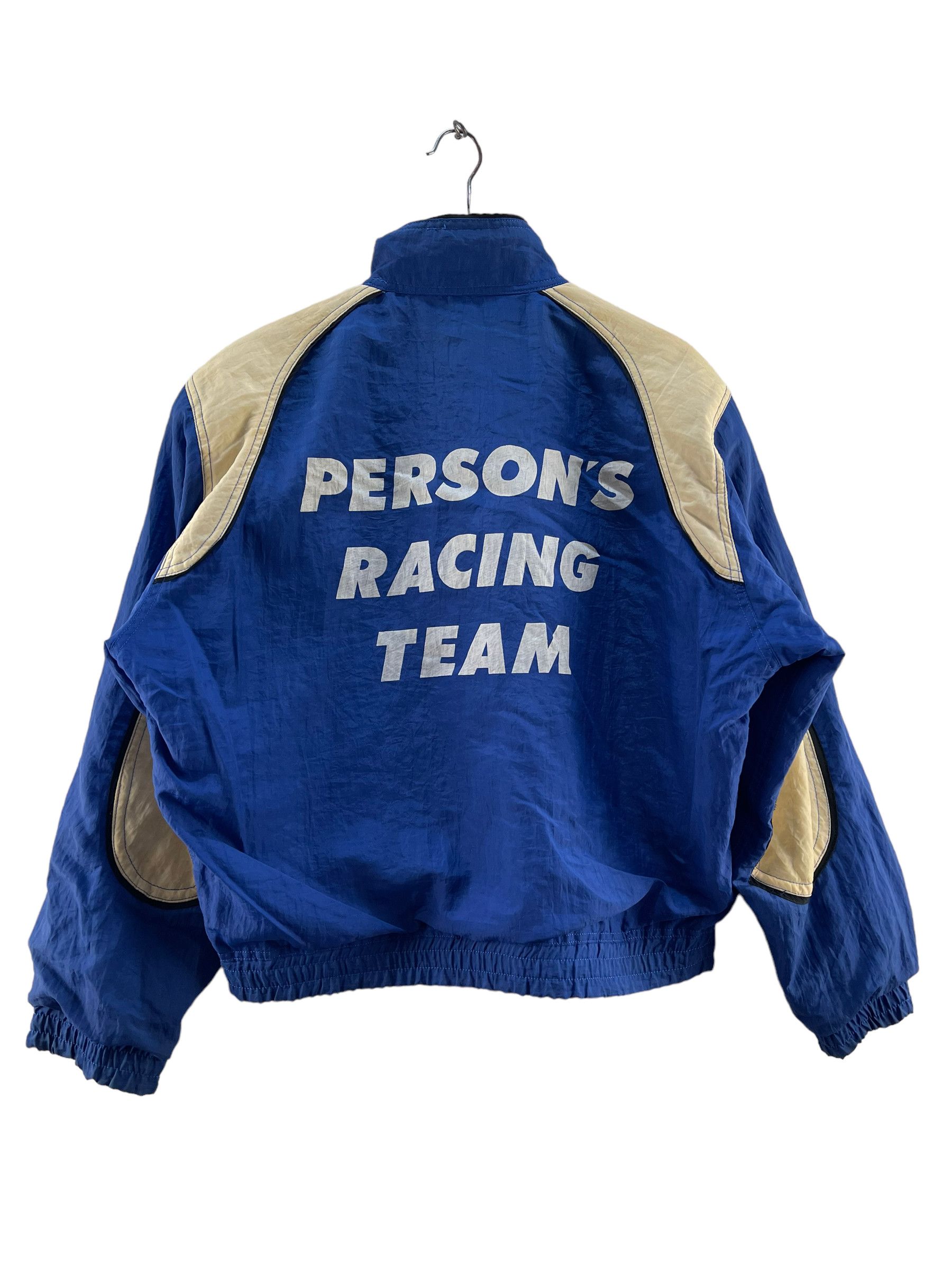 Japanese Brand Vintage Japan Persons Racing Team Bomber Jacket Size US L / EU 52-54 / 3 - 2 Thumbnail