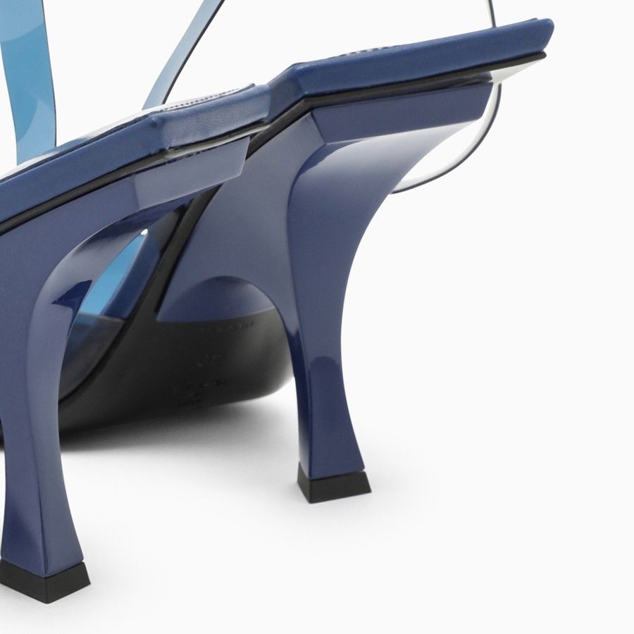 The Attico o1d2blof1024 PVC Slingback in Blue Size US 7 / IT 37 - 5 Thumbnail