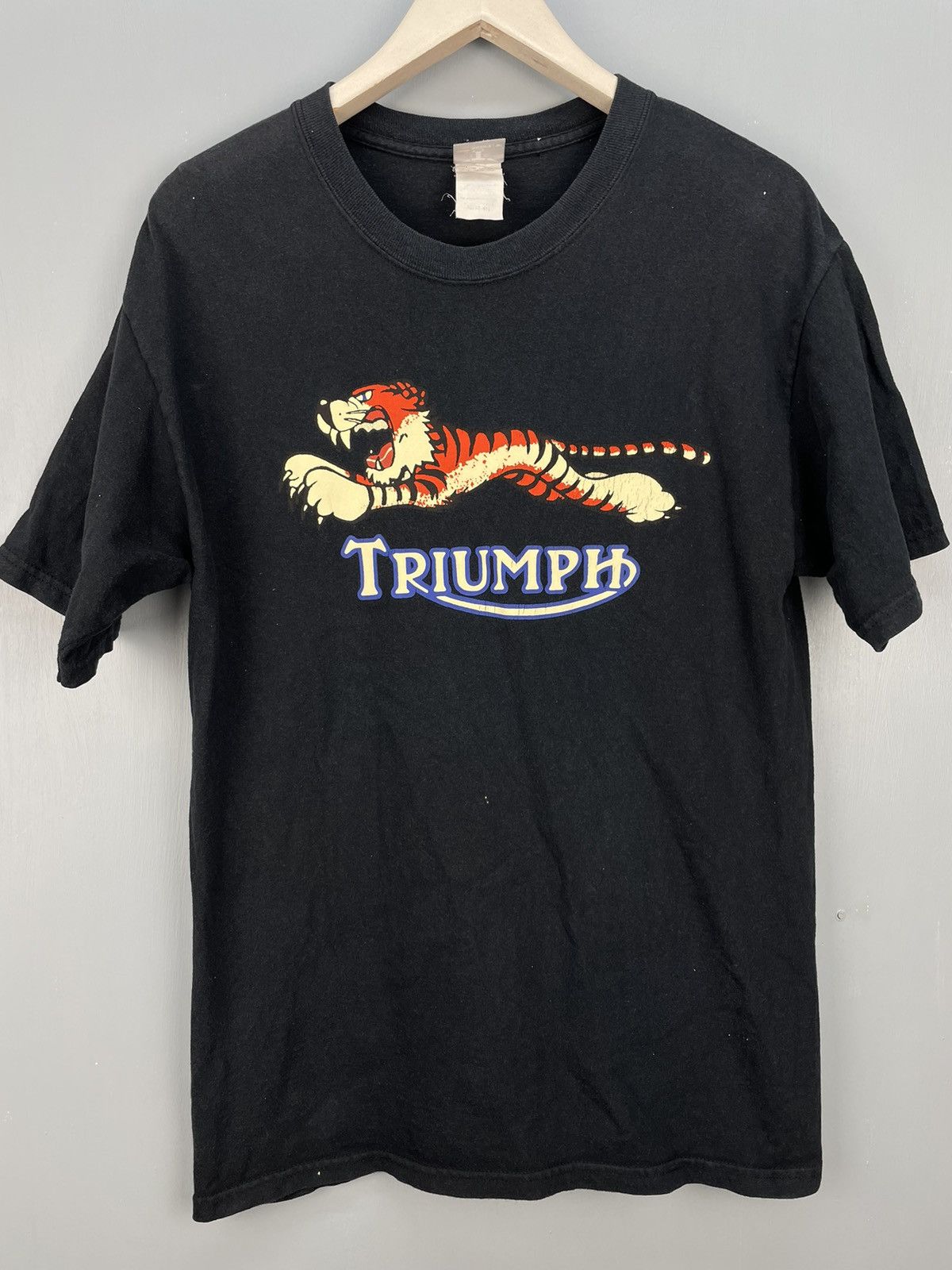Vintage Vintage 90s Triumph Tiger metro promo t shirt Size US M / EU 48-50 / 2 - 3 Thumbnail