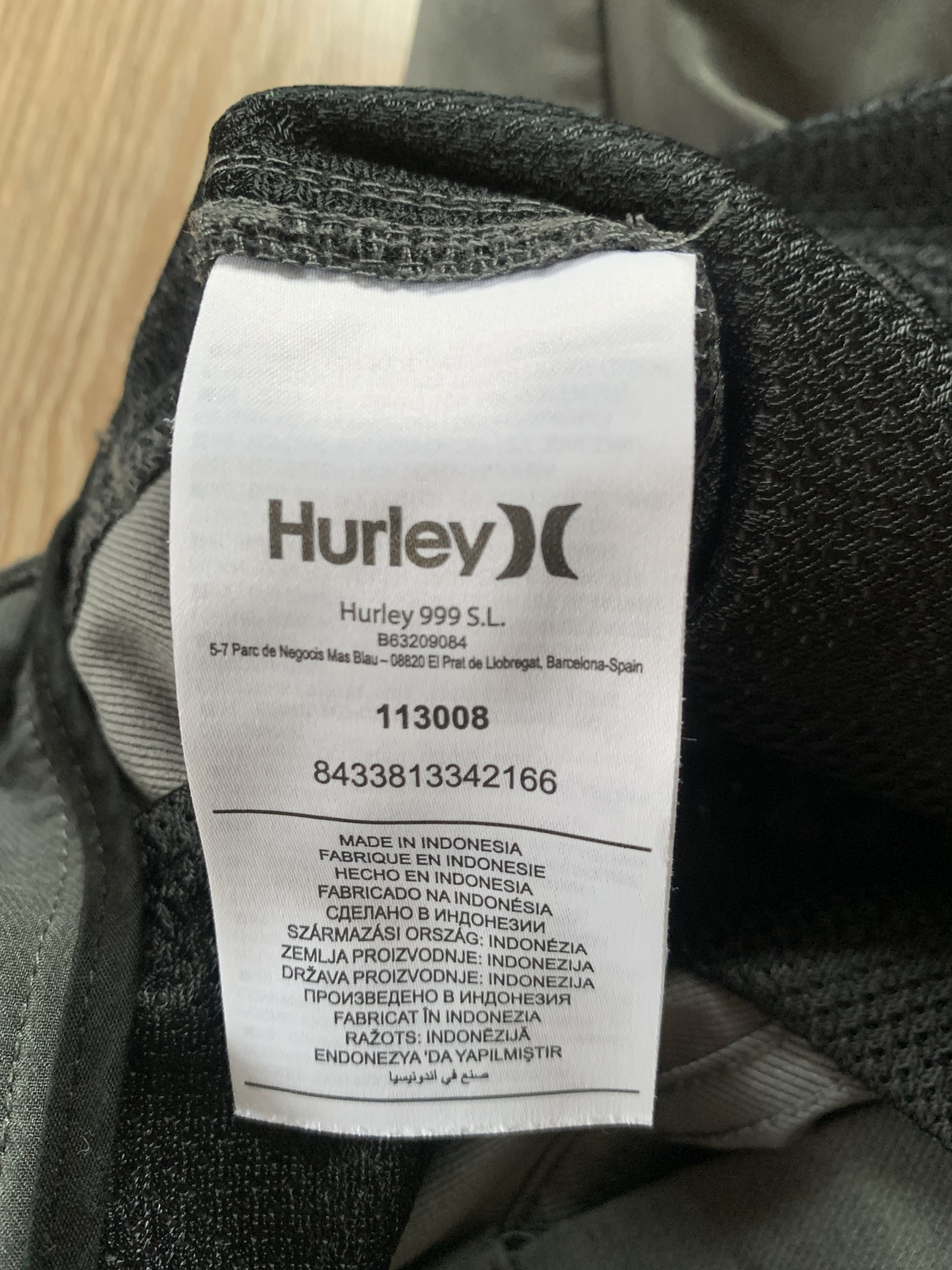 Hurley Hurley Performance Gray Chino Shorts Size US 32 / EU 48 - 10 Thumbnail