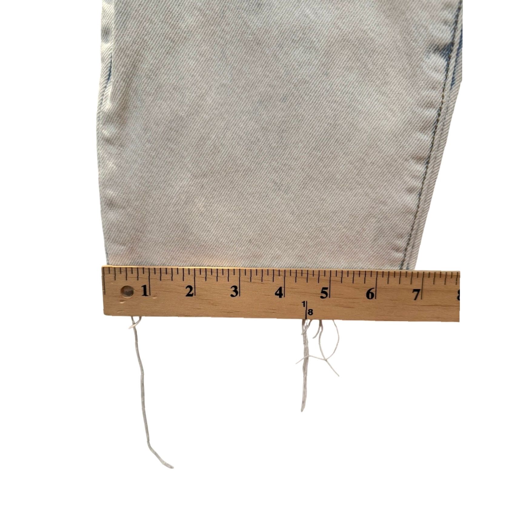 Levi's VINTAGE Levi's 501 '81 Jeans Womens 29x28 Blue Acid Wash Button Fly Denim Premium Size 29" - 3 Thumbnail