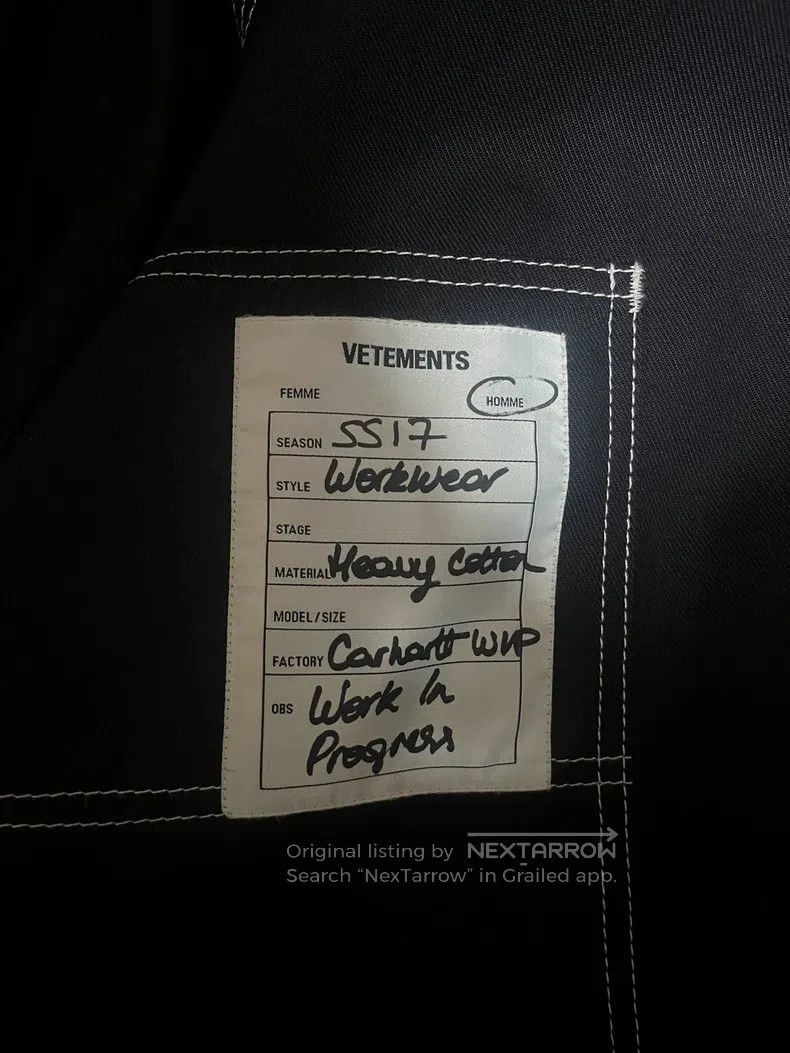 Vetements Vetements jacket Size US S / EU 44-46 / 1 - 2 Thumbnail