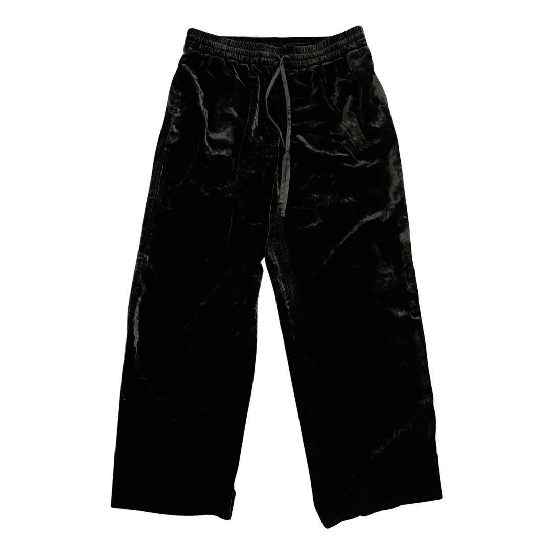 Talbots Talbots Straight Leg Black Velvet Pull-on Pants Whimsygoth Size 32" / US 10 / IT 46 - 1 Thumbnail