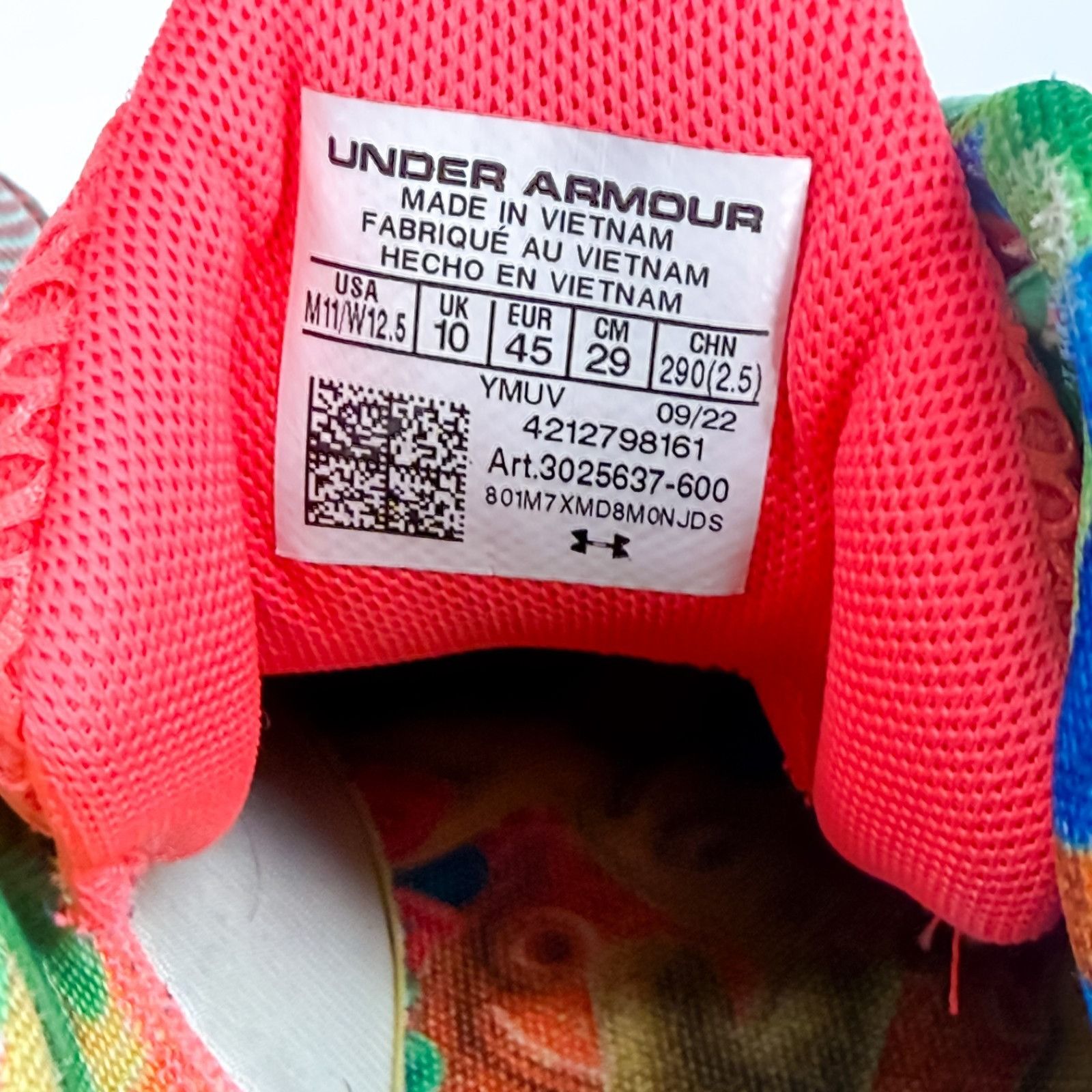 Under Armour Under Armour Curry HOVR Splash 2 x Sour Patch Kids Collab Sh Size US 11 / EU 44 - 9 Thumbnail