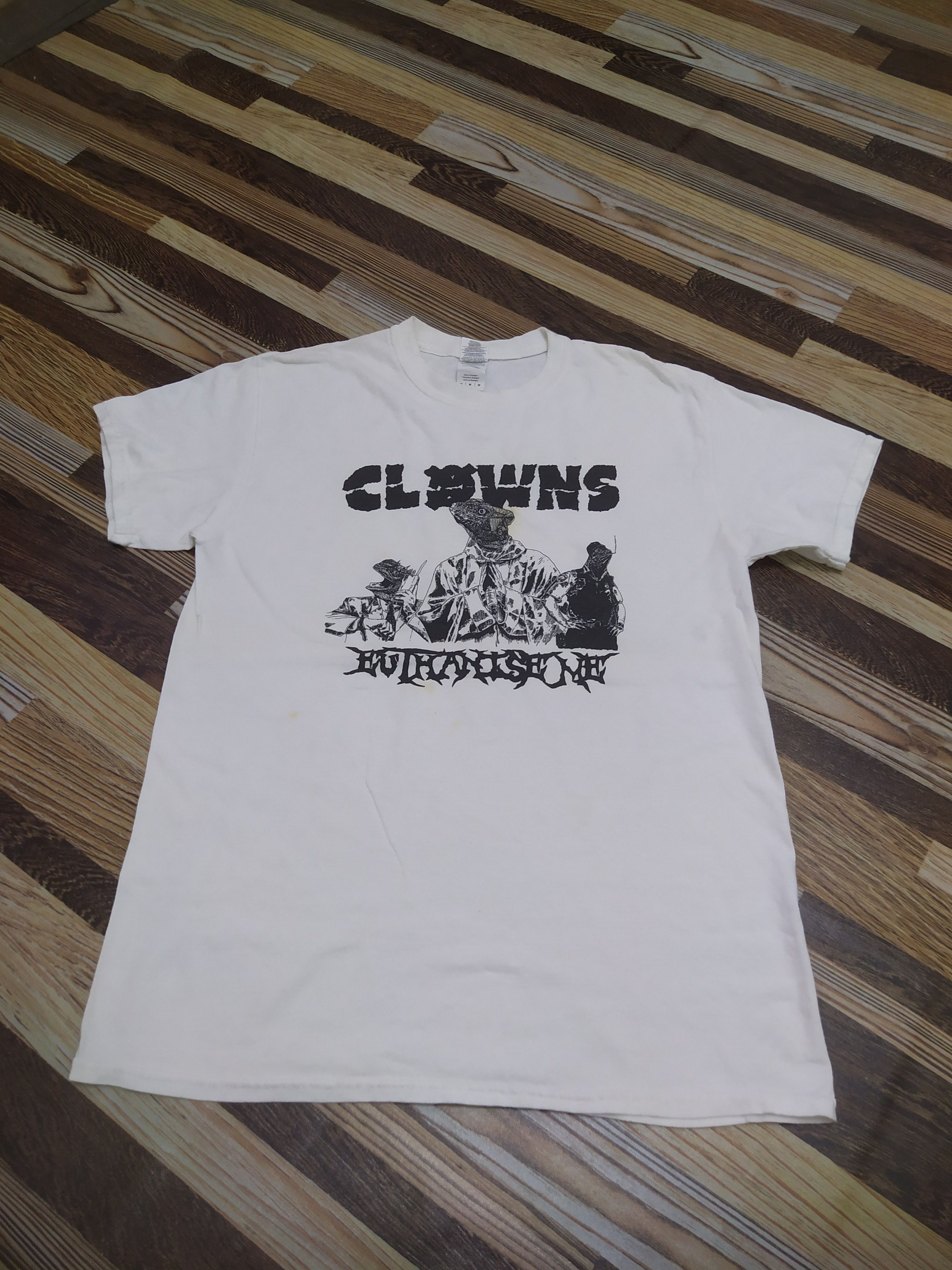 Band Tees Vintage Clowns Band Australian Punk Rock casual Shirt Size US M / EU 48-50 / 2 - 7 Thumbnail